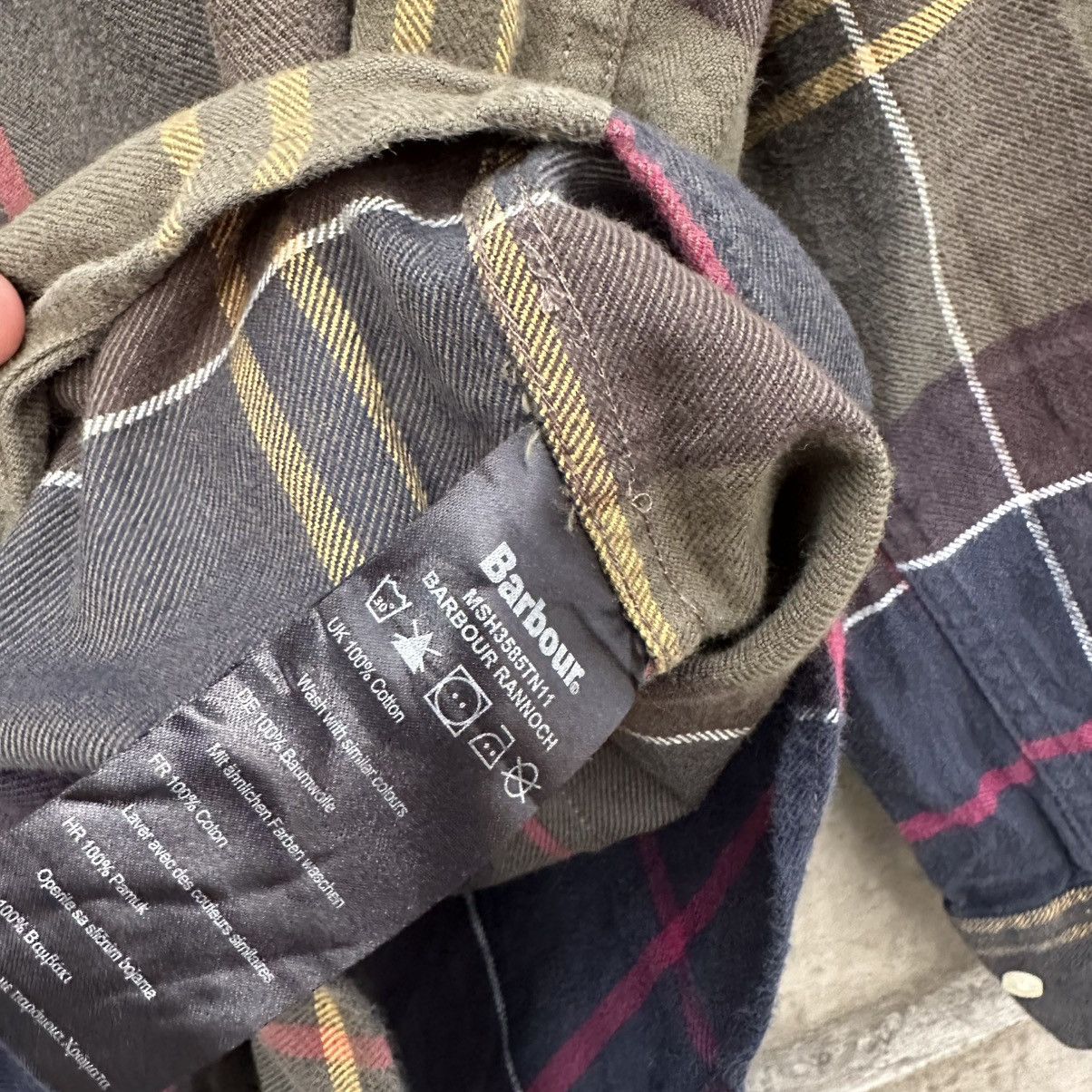 Barbour Barbour Classic Tartán TAILORED FIT Size US L / EU 52-54 / 3 - 5 Thumbnail
