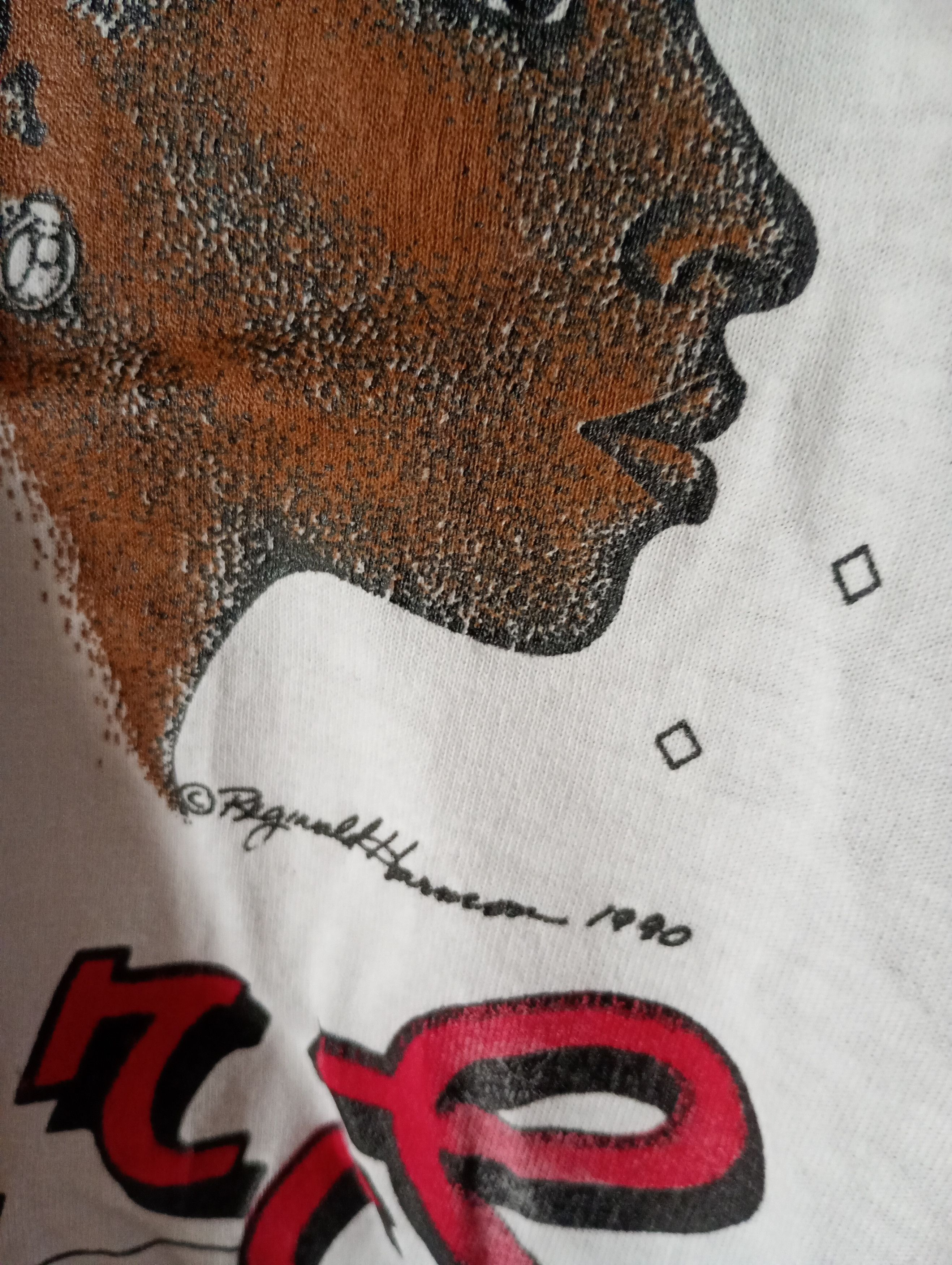 Fruit Of The Loom 90s ビンテージTシャツ Size US L / EU 52-54 / 3 - 2 Thumbnail