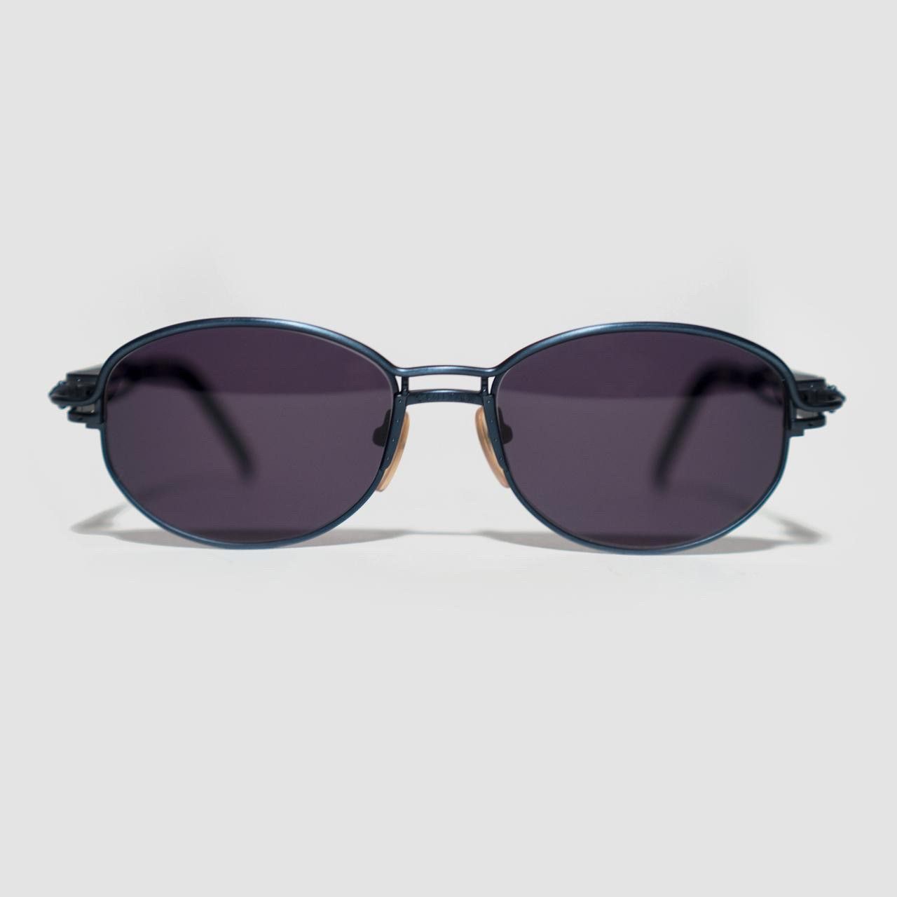 Jean Paul Gaultier 56-5108 Steampunk Midnight Blue Metal Frame Sunglasses |  Grailed