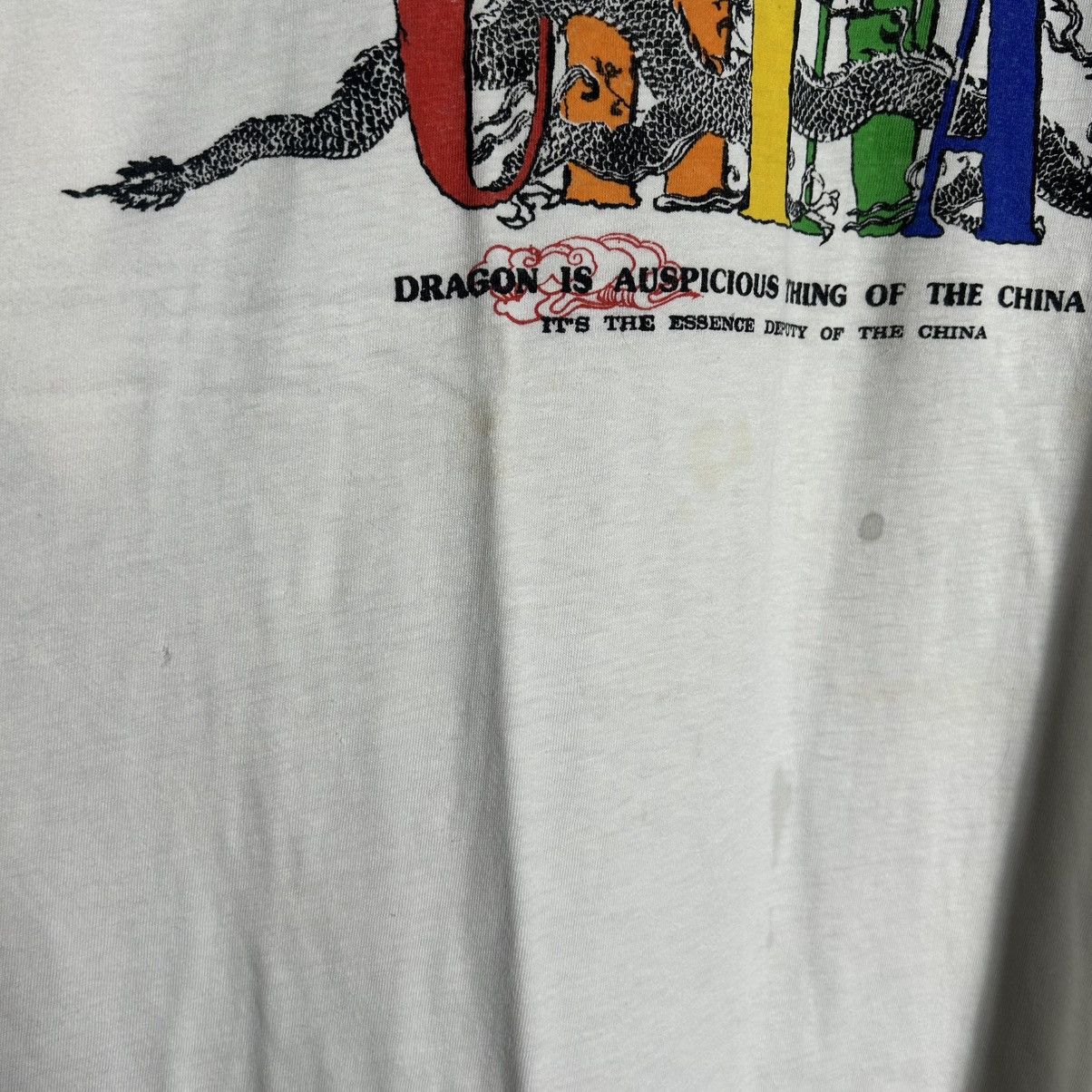 Vintage Vintage China Graphic Art Tshirt Size XL / US 12-14 / IT 48-50 - 6 Thumbnail