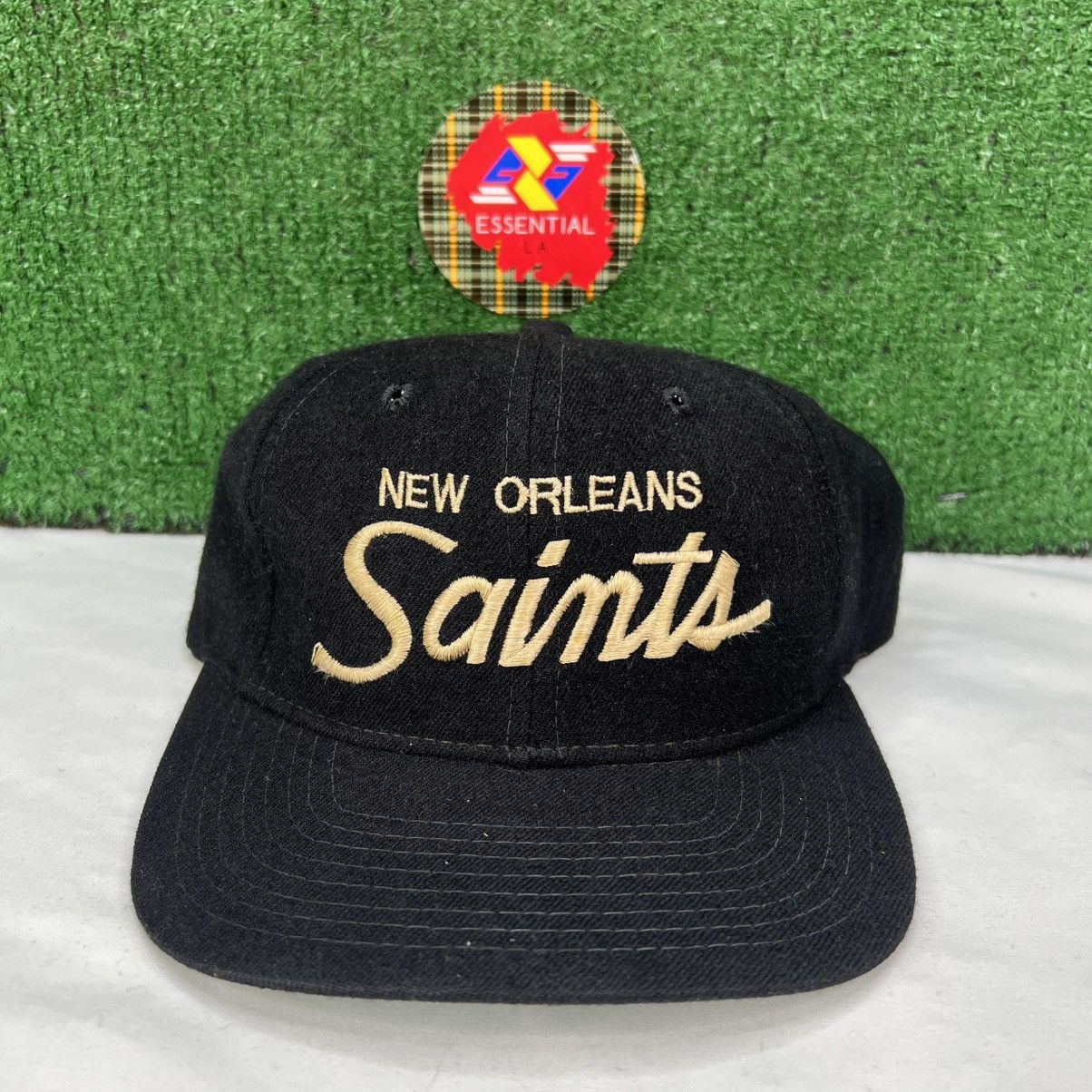 Sports Specialties VTG Sports Specialties New Orleans Saints Script Snapback Size ONE SIZE - 1 Thumbnail