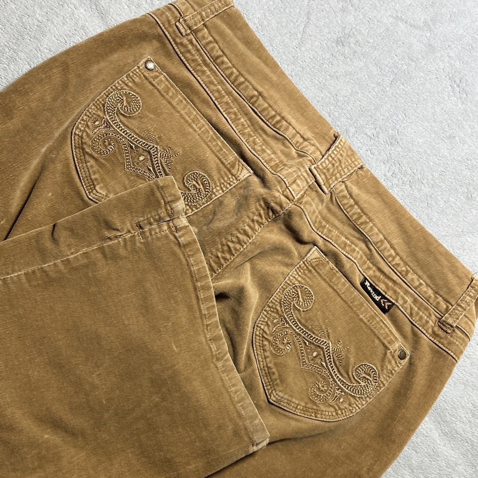 Miss Me Embroidery Corduroy Baggy Pants W's 13 34x31 Wide Hamilton Size 34" / US 12 / IT 48 - 2 Thumbnail
