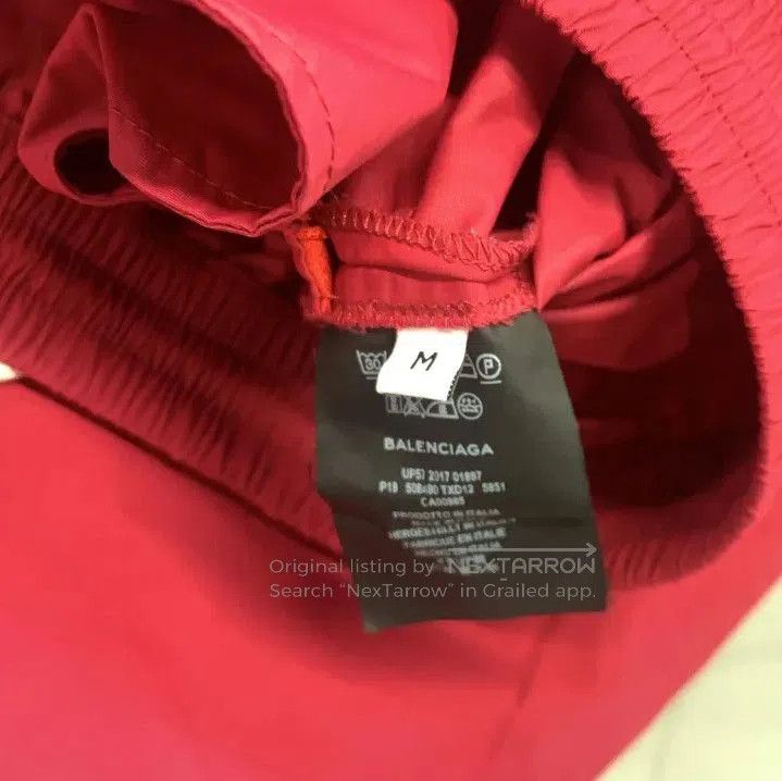 Balenciaga Balenciaga Red Loose Fit Casual Pants. Size US 30 / EU 46 - 4 Thumbnail