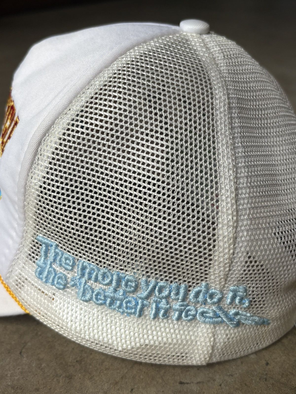 Better With Age 1 of 1 Better With Age Trucker Captain Hat White SnapBack Size ONE SIZE - 3 Thumbnail