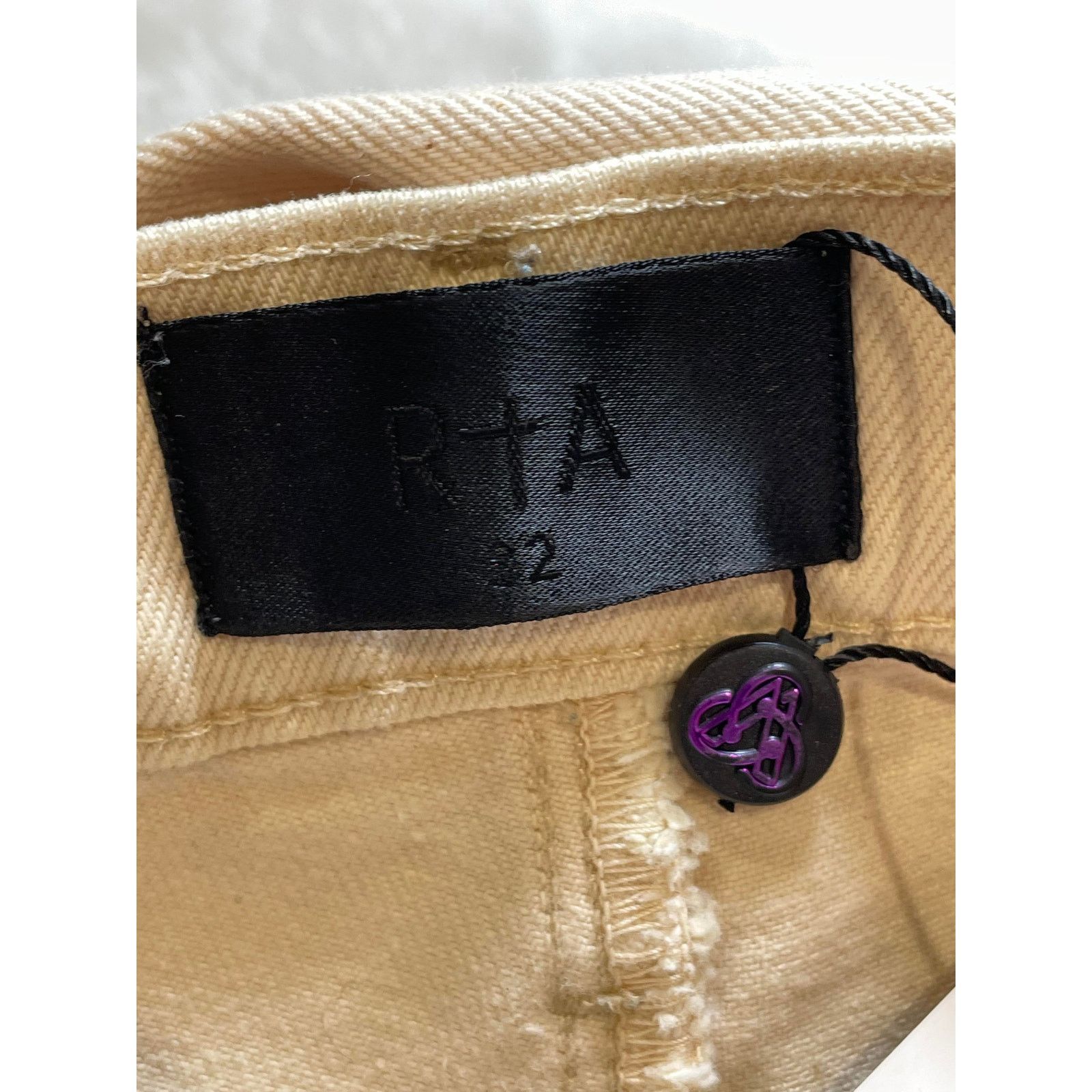 Rta RTA Khaki Jeans Size US 32 / EU 48 - 3 Thumbnail