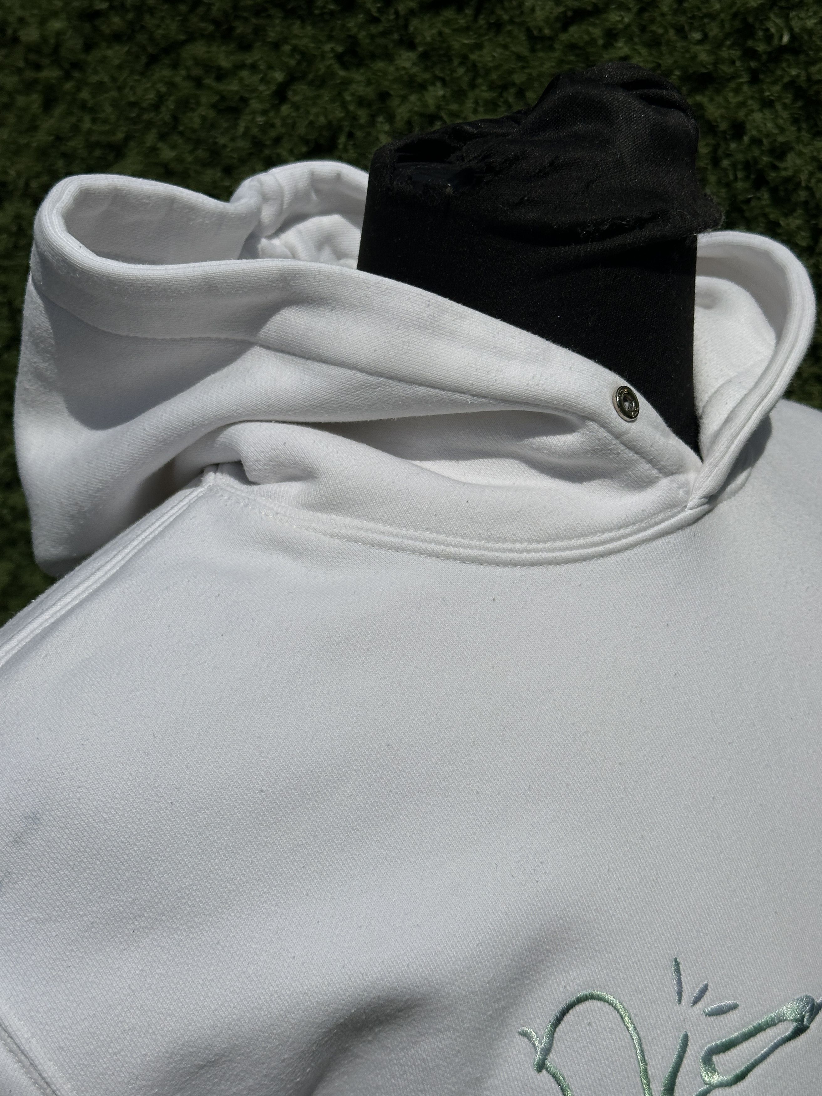 Dior Dior Oversized Embroidered Pullover Hoodie Size L Rare Size US L / EU 52-54 / 3 - 12 Thumbnail