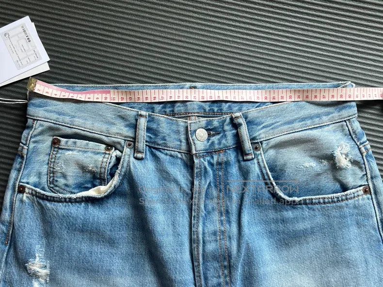 Acne Studios Acne Studios 2021M Light Blue Jeans Size US 30 / EU 46 - 6 Thumbnail
