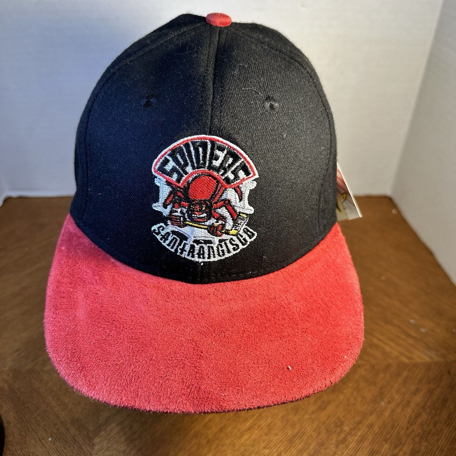 VTG 1995 San Francisco Spiders Defunct IHL Snapback Hat New