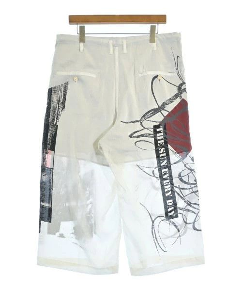 Yohji Yamamoto YOHJI YAMAMOTO POUR HOMME/White x Black x Red Pants Size US 36 / EU 52 - 2 Thumbnail