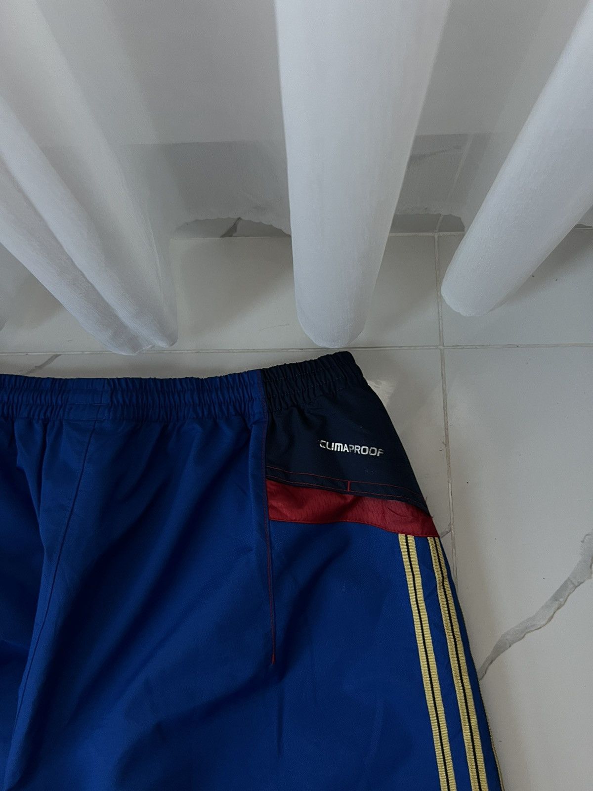 Adidas × Vintage 90's ADIDAS CLIMAPROOF PROFESSIONAL RARE BAGGY TRACK PANTS Size US 34 / EU 50 - 5 Thumbnail