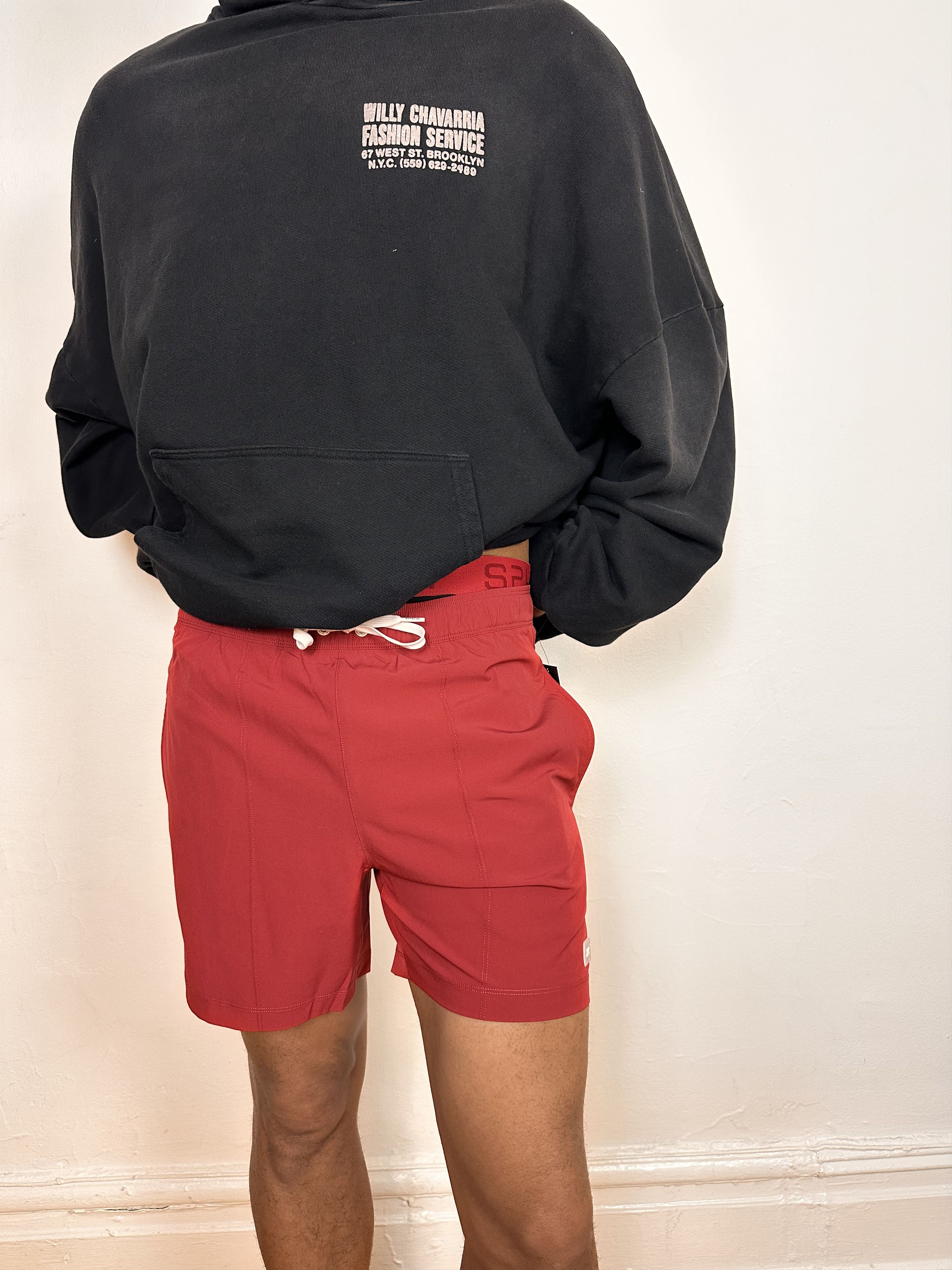 Rhone Rhone Burnt Orange Swim Shorts - Medium Size US 29 - 1 Thumbnail