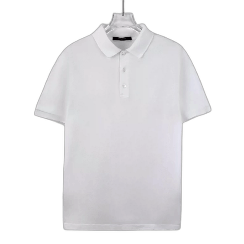 Louis Vuitton Louis Vuitton White Logo Cotton Polo Shirt Size US XS / EU 42 / 0 - 1 Thumbnail