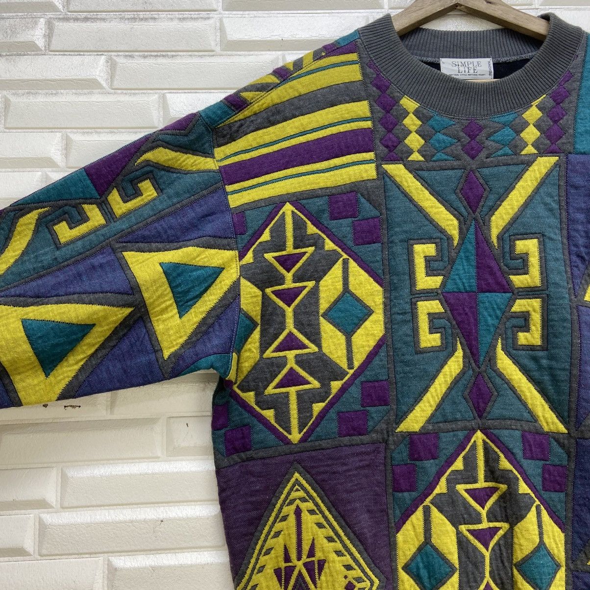 Japanese Brand Vintage Japnese Streetwear Simple Life Art Sweatshirt Size US L / EU 52-54 / 3 - 9 Thumbnail