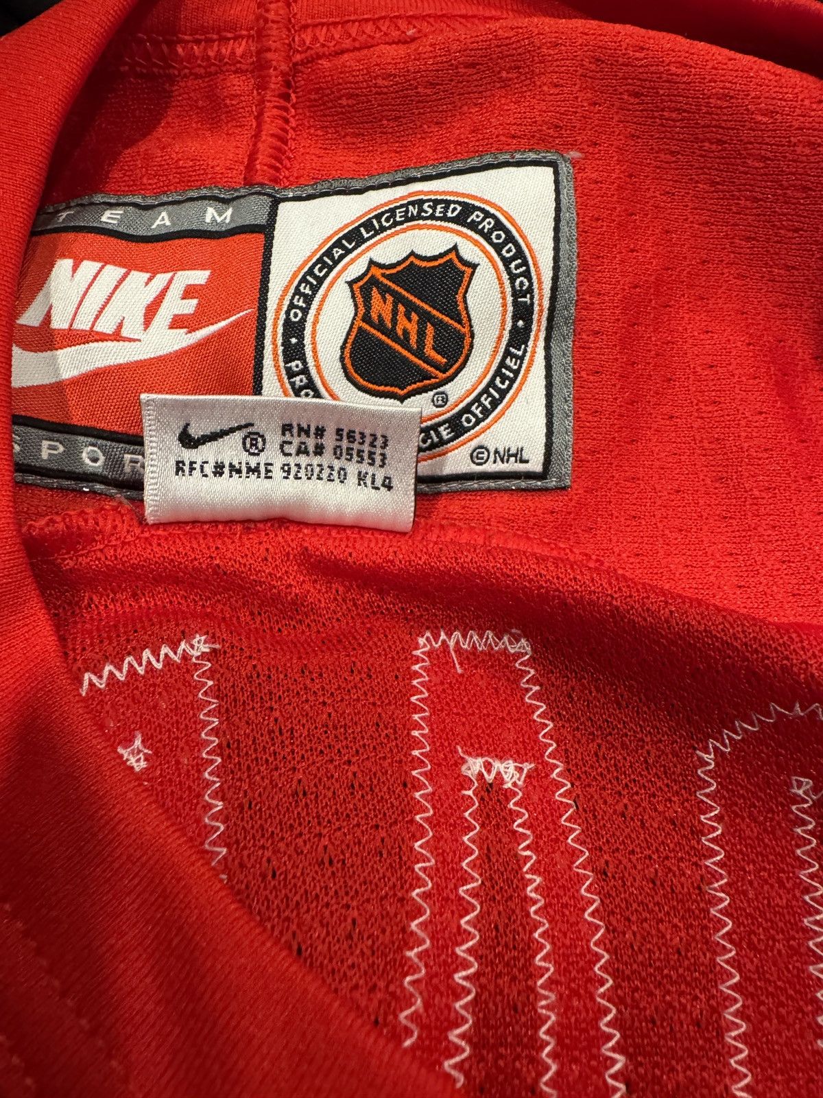 NHL × Nike NIKE DETROIT RED WINGS JERSEY Size US L / EU 52-54 / 3 - 4 Thumbnail
