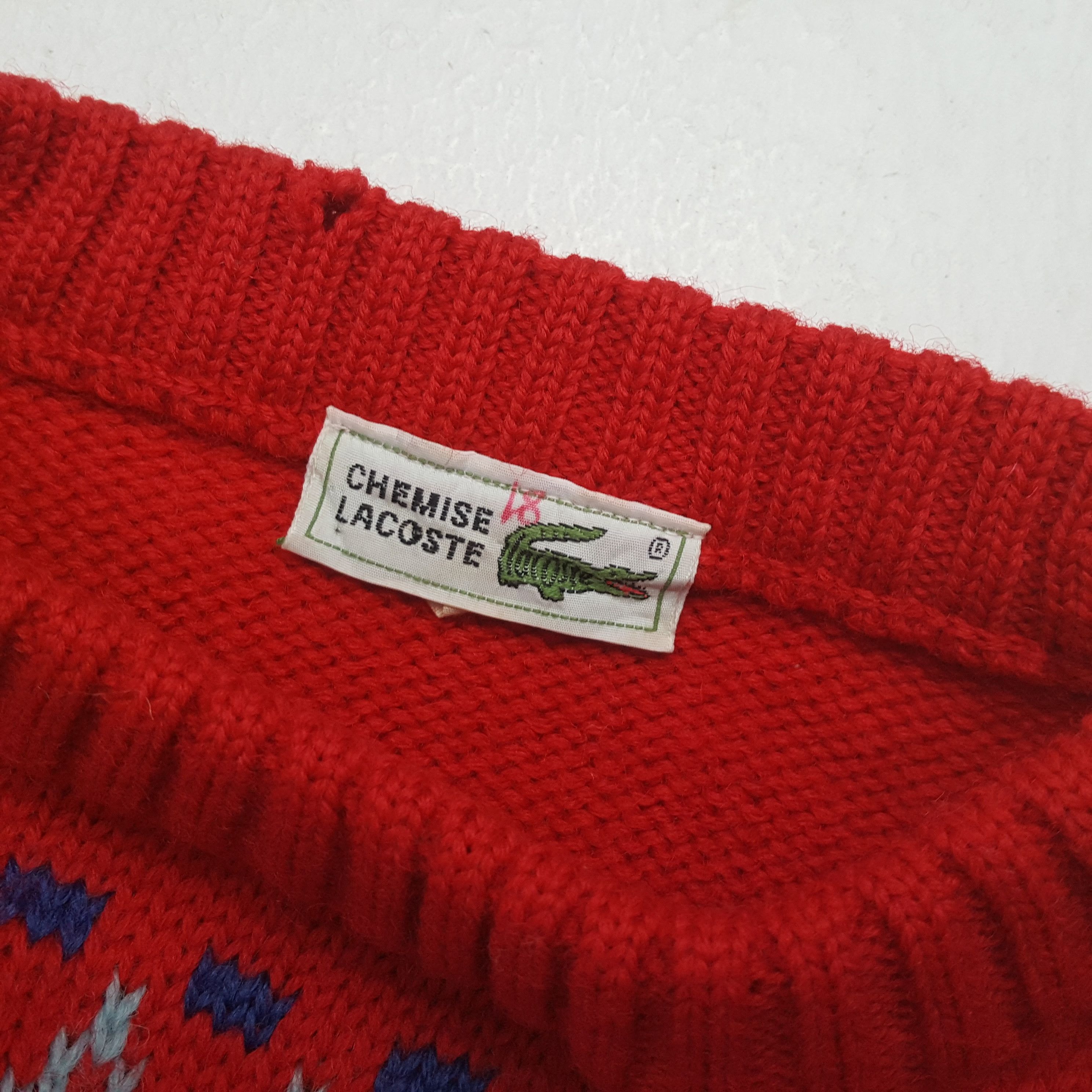 Lacoste Lacoste Nice Design Knitwear Sweater RR6 Size US S / EU 44-46 / 1 - 4 Thumbnail