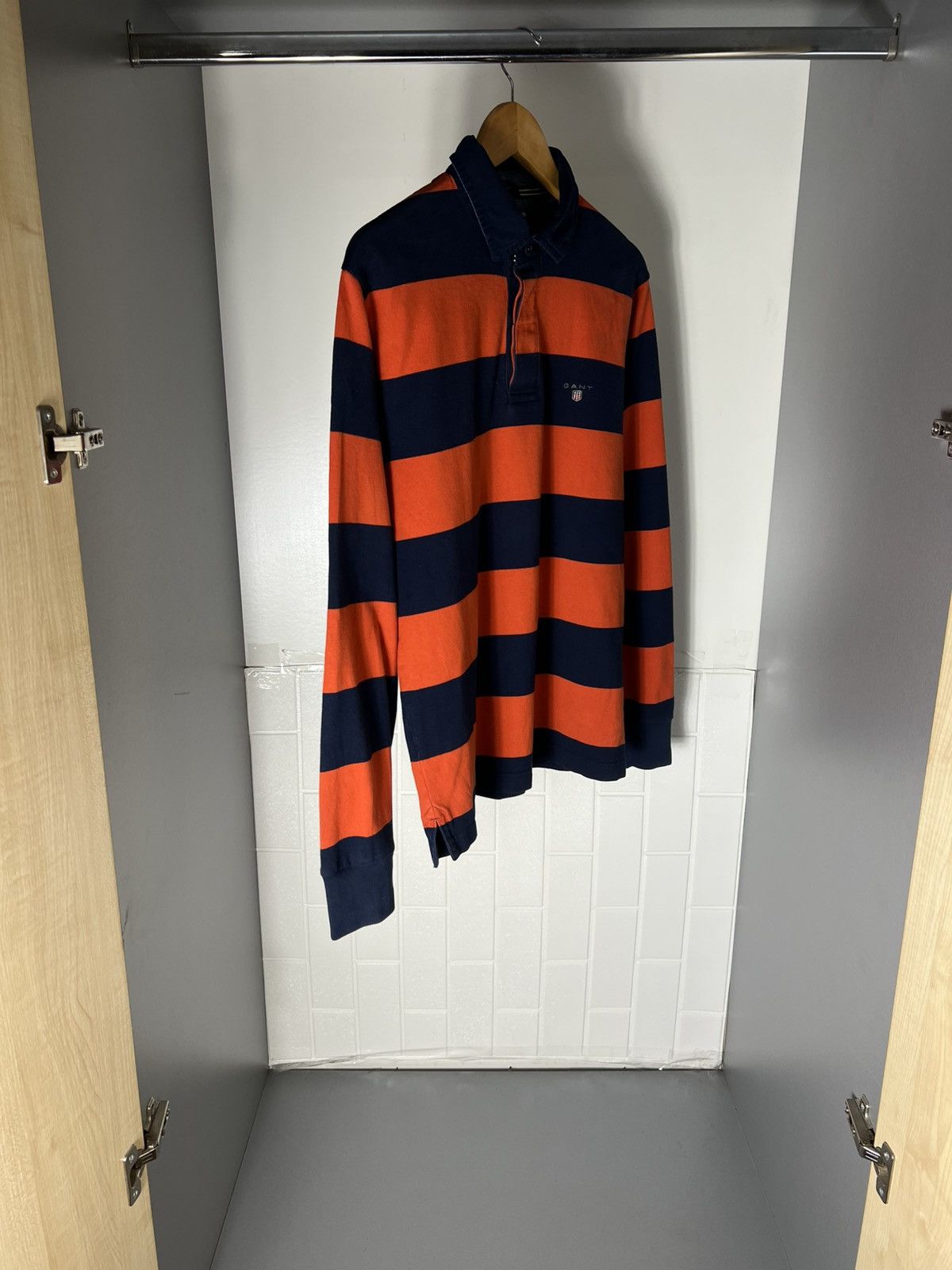 Gant VINTAGE GANT DESIGNER RUGBY LONG SLEEVE POLO RETRO Y2K 90s Size US L / EU 52-54 / 3 - 5 Thumbnail