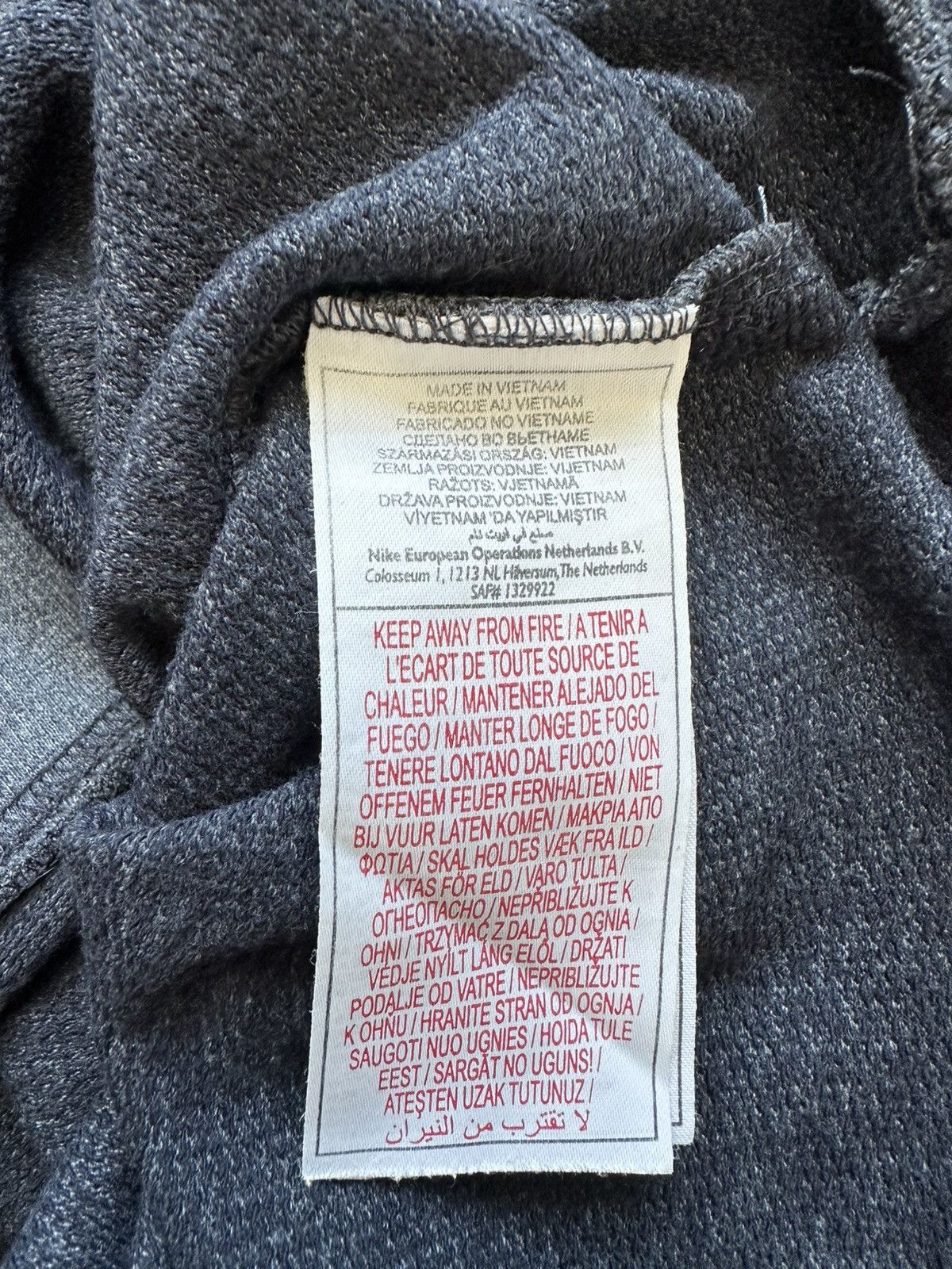 Nike × Vintage Vintage Y2k Nike Sweatshirt Big Swoosh Logo Size US XL / EU 56 / 4 - 6 Thumbnail
