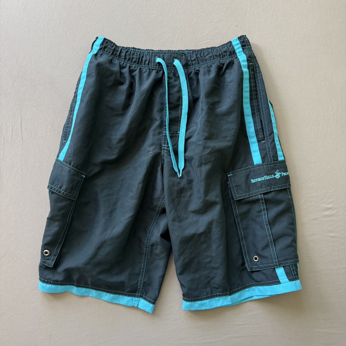 Beverly Hills Polo Club Y2K Beverly Hills Polo Club Cargo Skate Surf Board Shorts Size US 28 / EU 44 - 1 Thumbnail