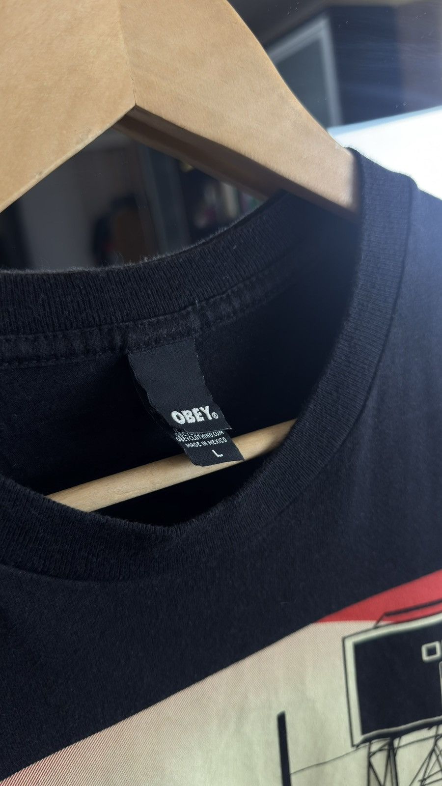 Obey Obey Boston Billboard Cotton Graphic Streetwear Tee Size US L / EU 52-54 / 3 - 3 Thumbnail