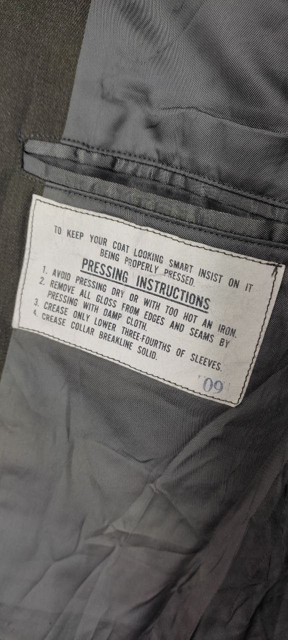 Vintage VINTAGE ARMY GREEN GENERAL MILITARY JACKET Size US S / EU 44-46 / 1 - 11 Thumbnail