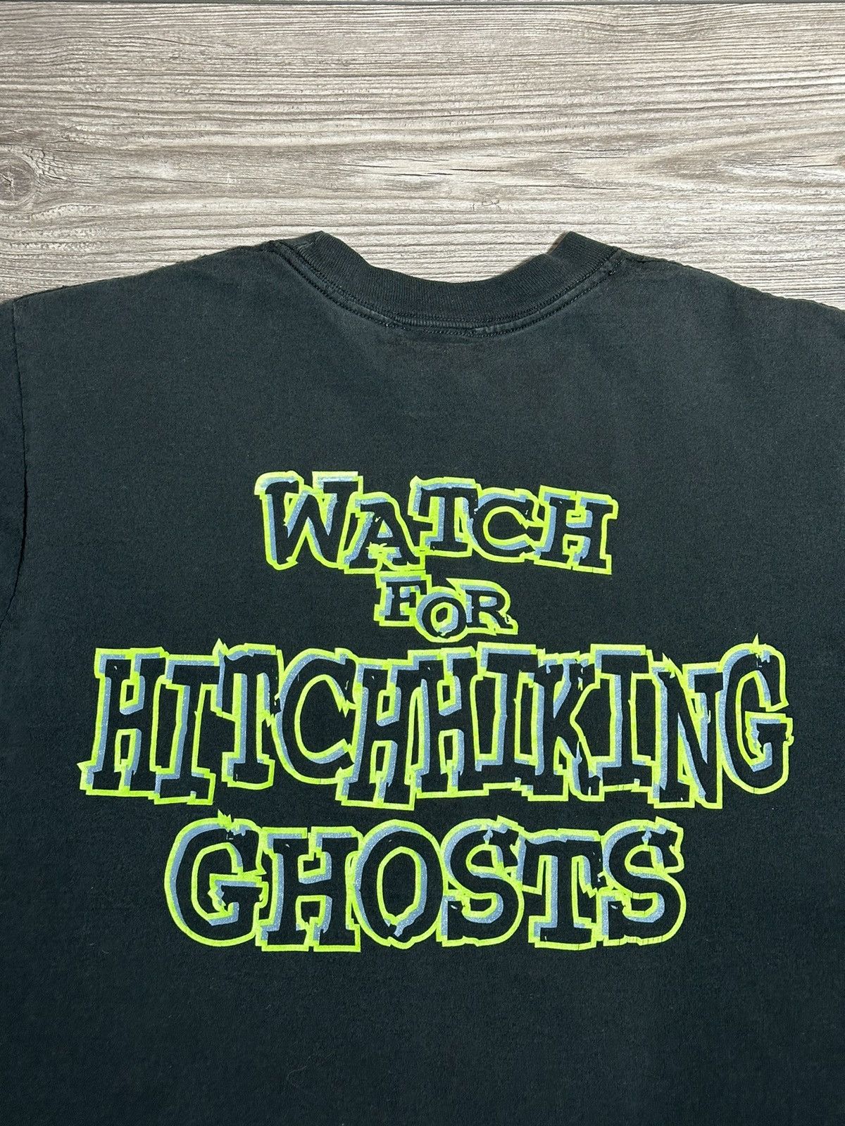 Disney Vintage 90s Disney Mickey Mouse Rare Haunted Mansion T Shirt Size US S / EU 44-46 / 1 - 4 Thumbnail
