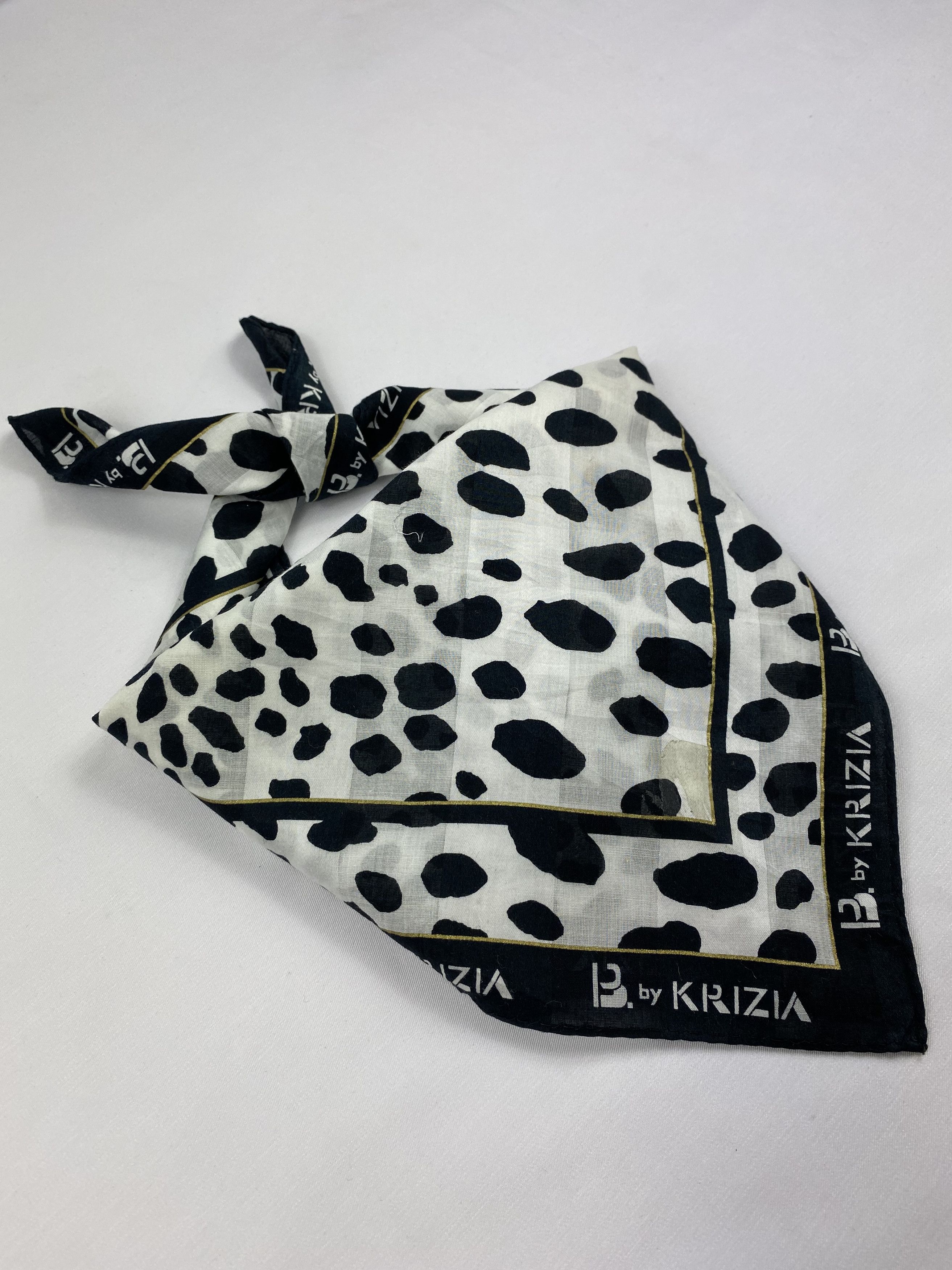 Krizia Uomo × Vintage Krizia Uomo Handkerchief / Bandana / Neckerchief Size ONE SIZE - 1 Thumbnail
