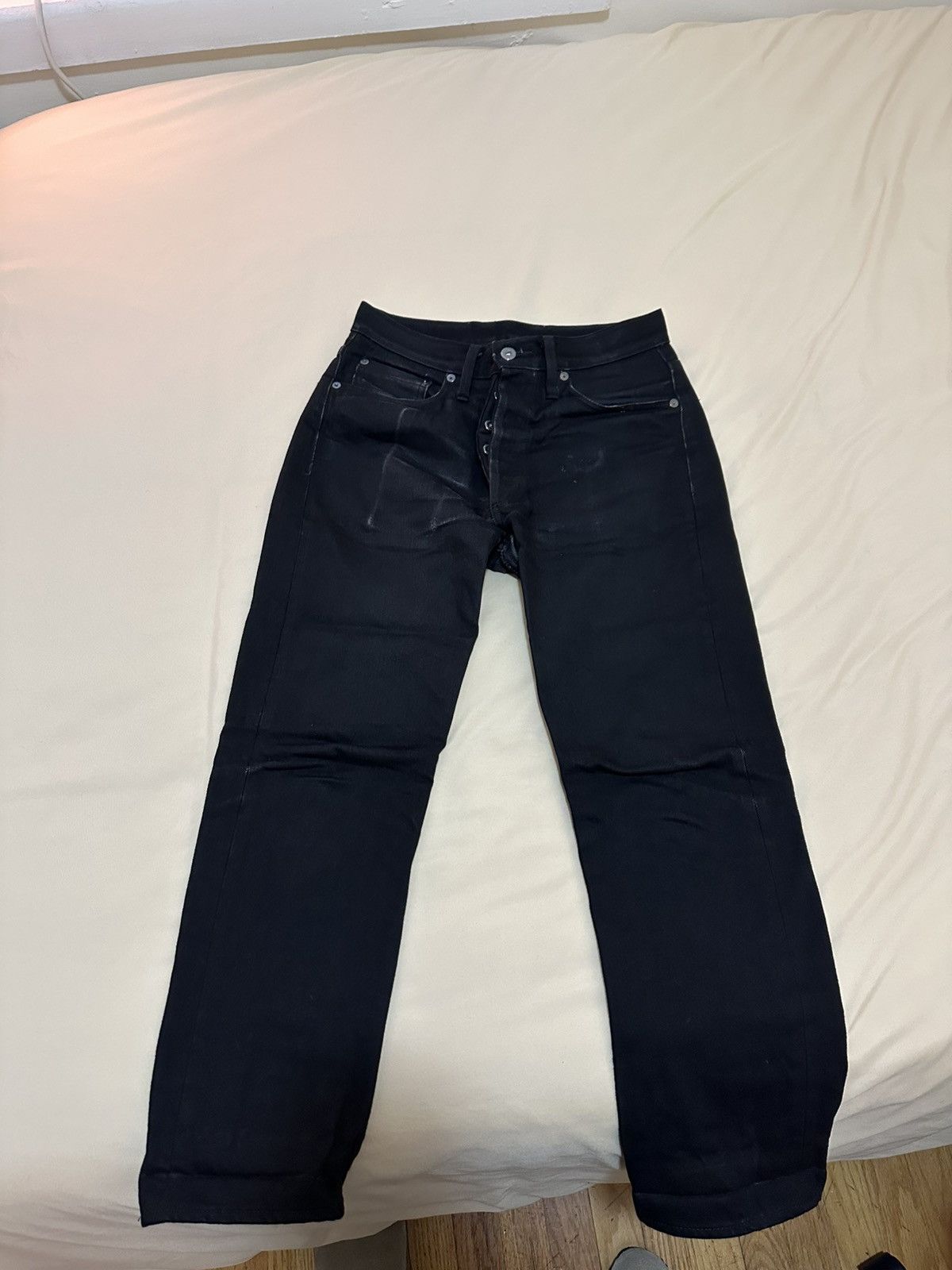3sixteen 3sixteen CT-220x Classic Taper Black Selvedge Denim Used Size US 29 - 1 Thumbnail