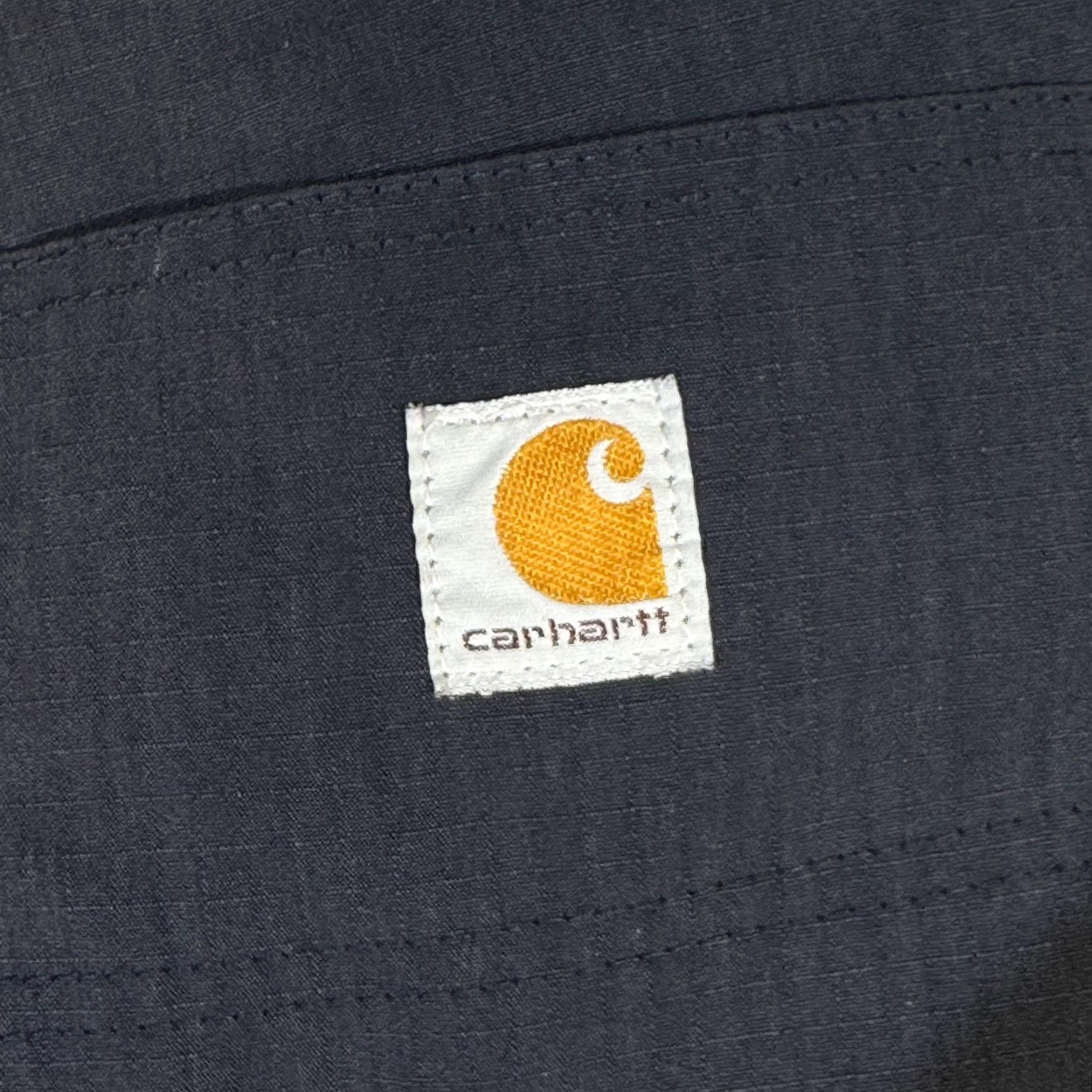 Carhartt Carhartt Pants Mens 29x28 Navy Relaxed Fit Ripstop Workwear Outdoor Utility Shirt? Size US 29 - 5 Thumbnail
