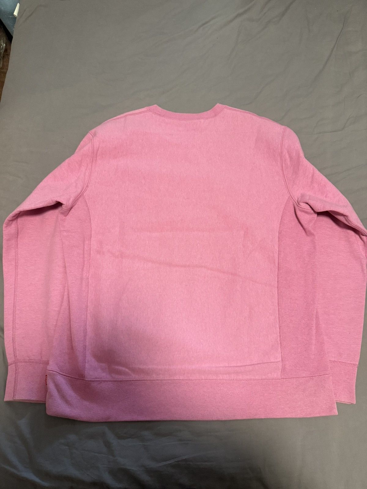 Supreme Supreme fw15 heather pink red on pink box logo crewneck Size US XL / EU 56 / 4 - 5 Thumbnail