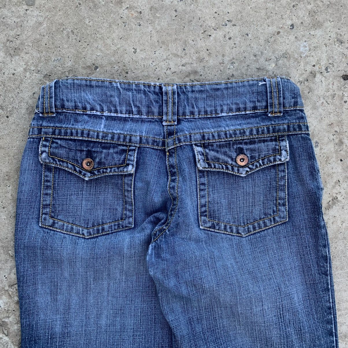 Vision Streetwear Vintage Japanese Style Flared Jeans Women’s Timezone W28xL34 Size 28" / US 6 / IT 42 - 11 Thumbnail