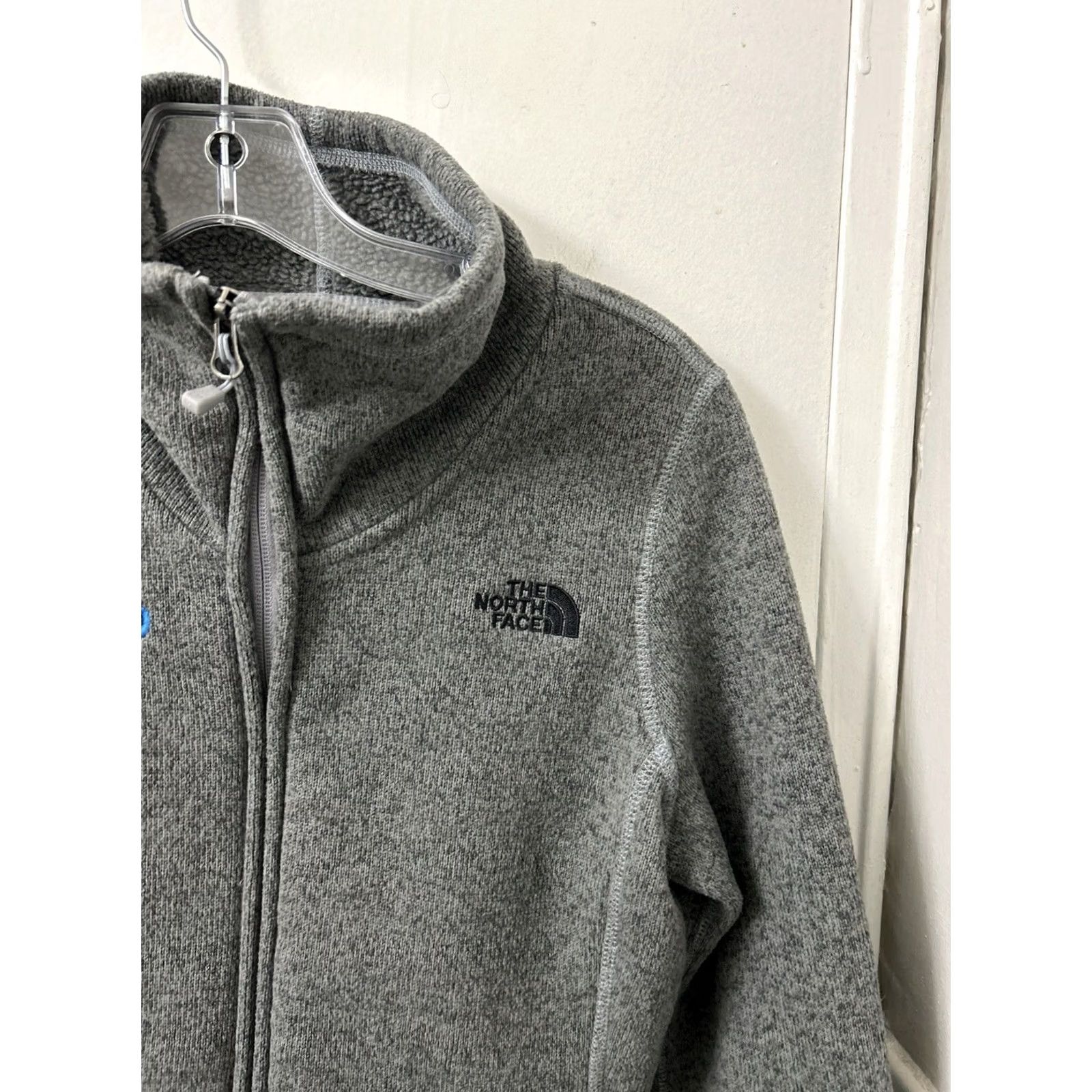 The North Face The North Face Crescent Full Zip Fleece Jacket Womens S Gray Indigo L/S Size S / US 4 / IT 40 - 4 Thumbnail
