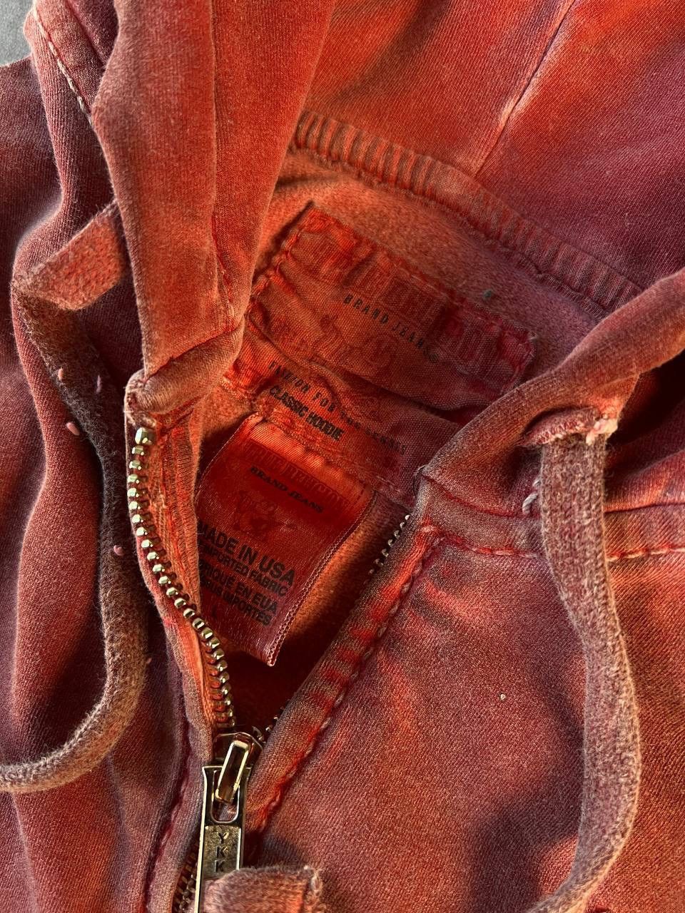 True Religion Y2K TRUE RELIGION ZIP HOODIE L Size USA Size L / US 10 / IT 46 - 4 Thumbnail