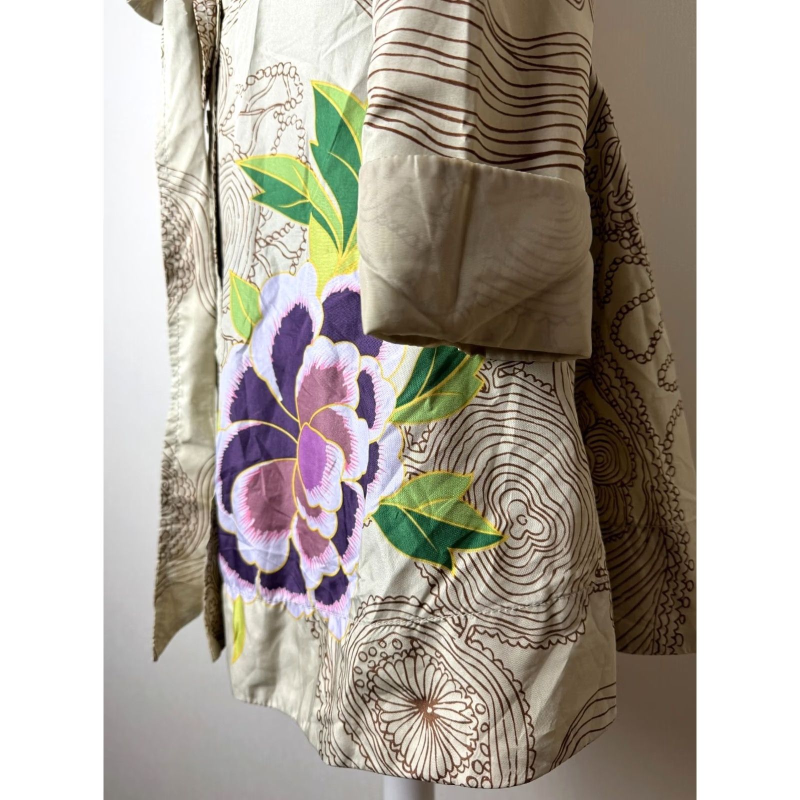 Desigual Desigual Coat Womens Trench 36 Multicoloured Overcoat Jacket Size 36 Womens Size XS / US 0-2 / IT 36-38 - 4 Thumbnail