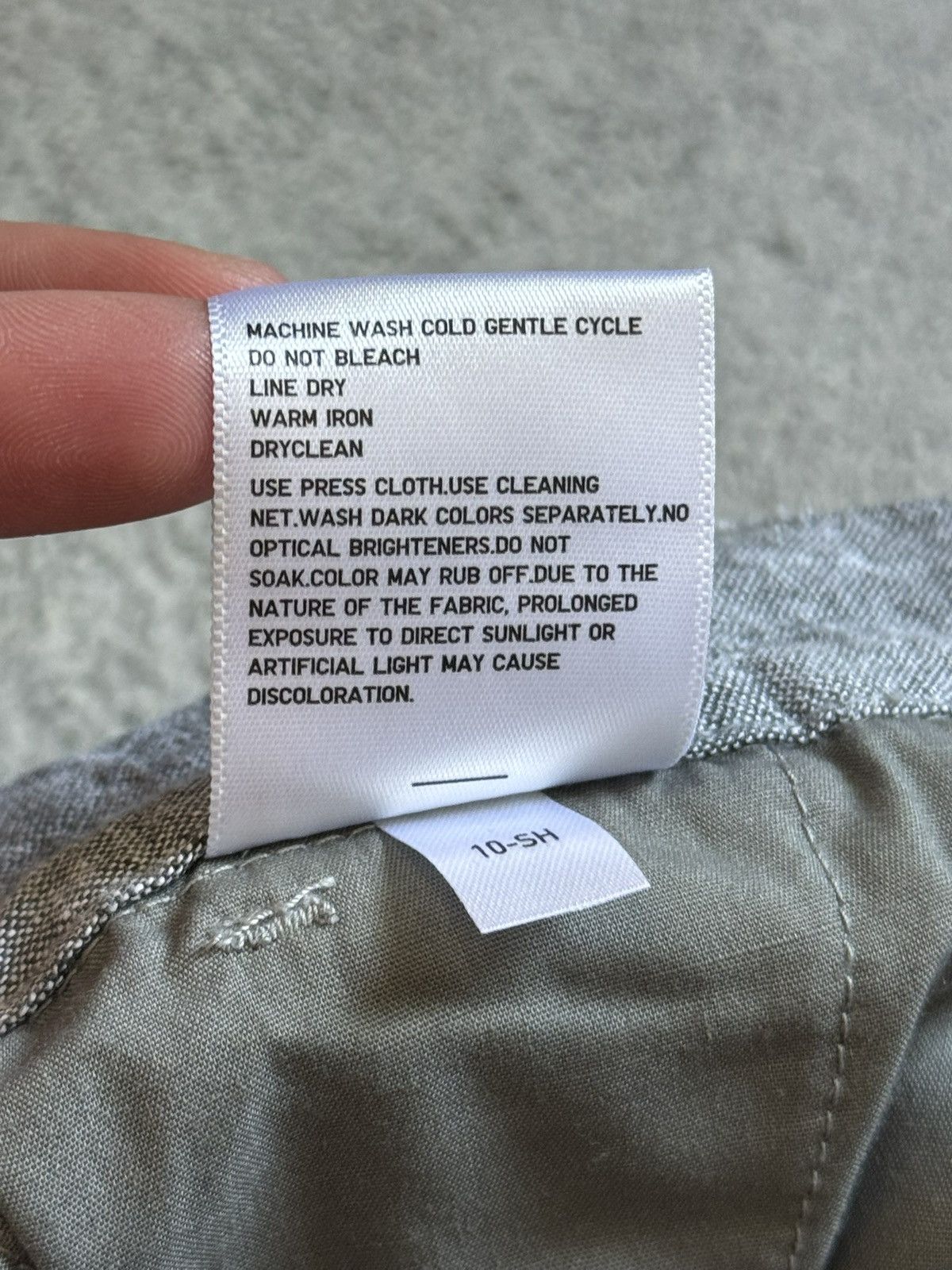 Uniqlo Uniqlo XS Linen pants trousers casual chinos Size 24" / US 00 / IT 34 - 9 Thumbnail