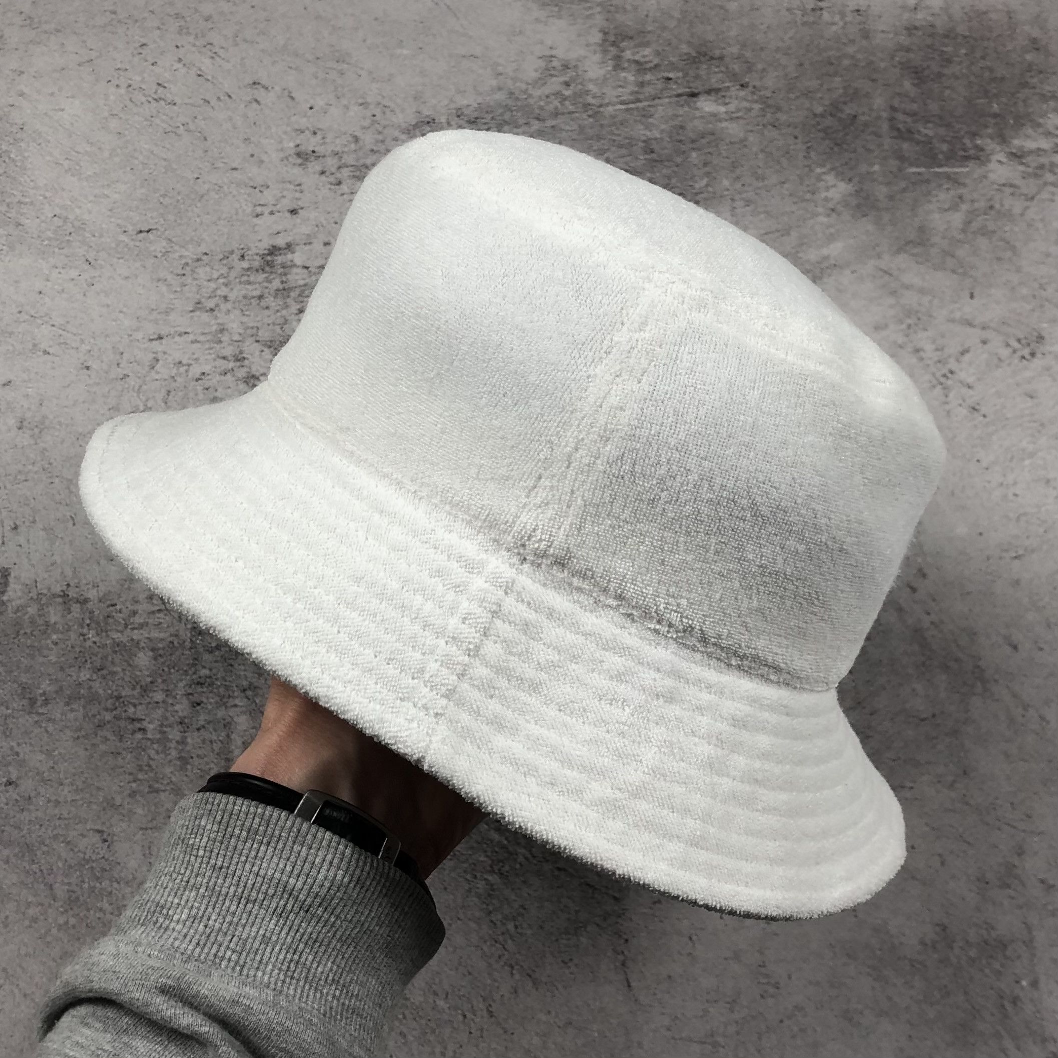 Kangol Kangol Terry Boucle Pieced Bucket Hat Size ONE SIZE - 4 Thumbnail