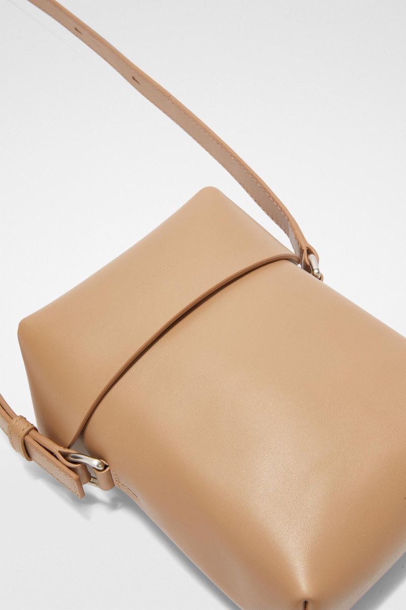 Jil Sander o1loc1c0426 Size:OS/Lid Crossbody Small in Brown Size ONE SIZE - 3 Thumbnail