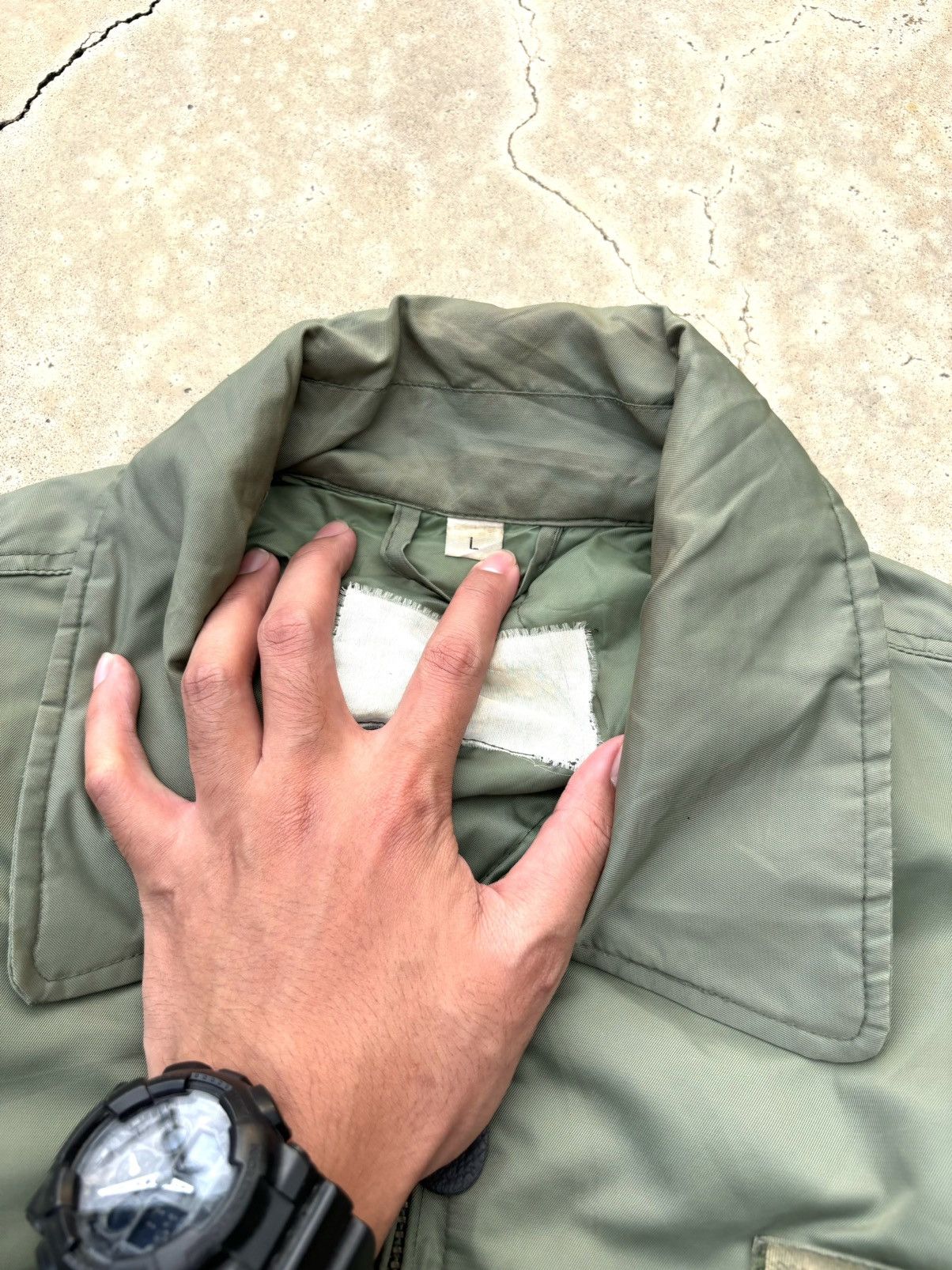 Alpha Industries FADED Alpha Ma-1 Flight Bomber Jacket (Kanye Style) Size US L / EU 52-54 / 3 - 9 Thumbnail