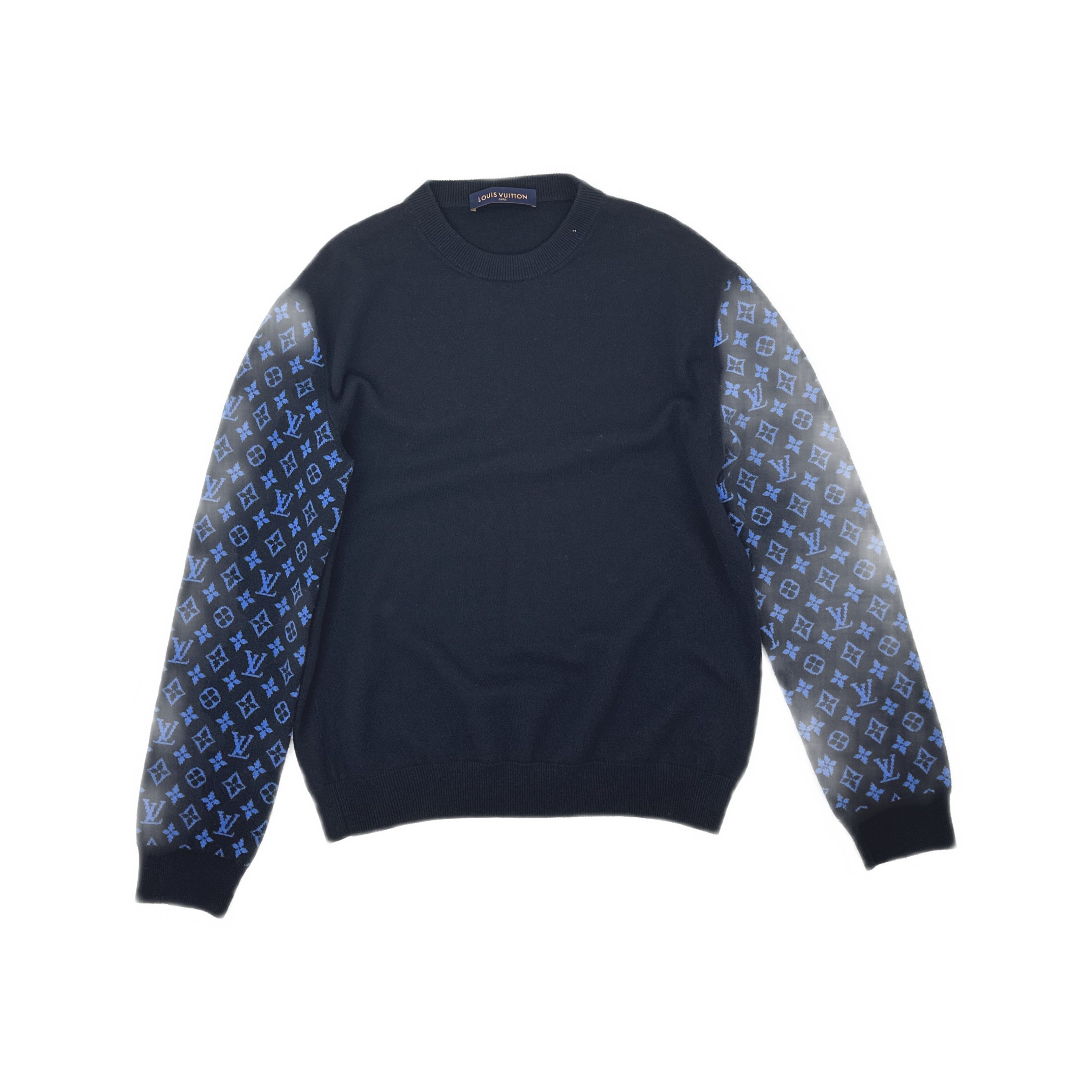 Louis Vuitton Louis Vuitton Monogram Sleeve Sweater M Size US M / EU 48-50 / 2 - 1 Thumbnail