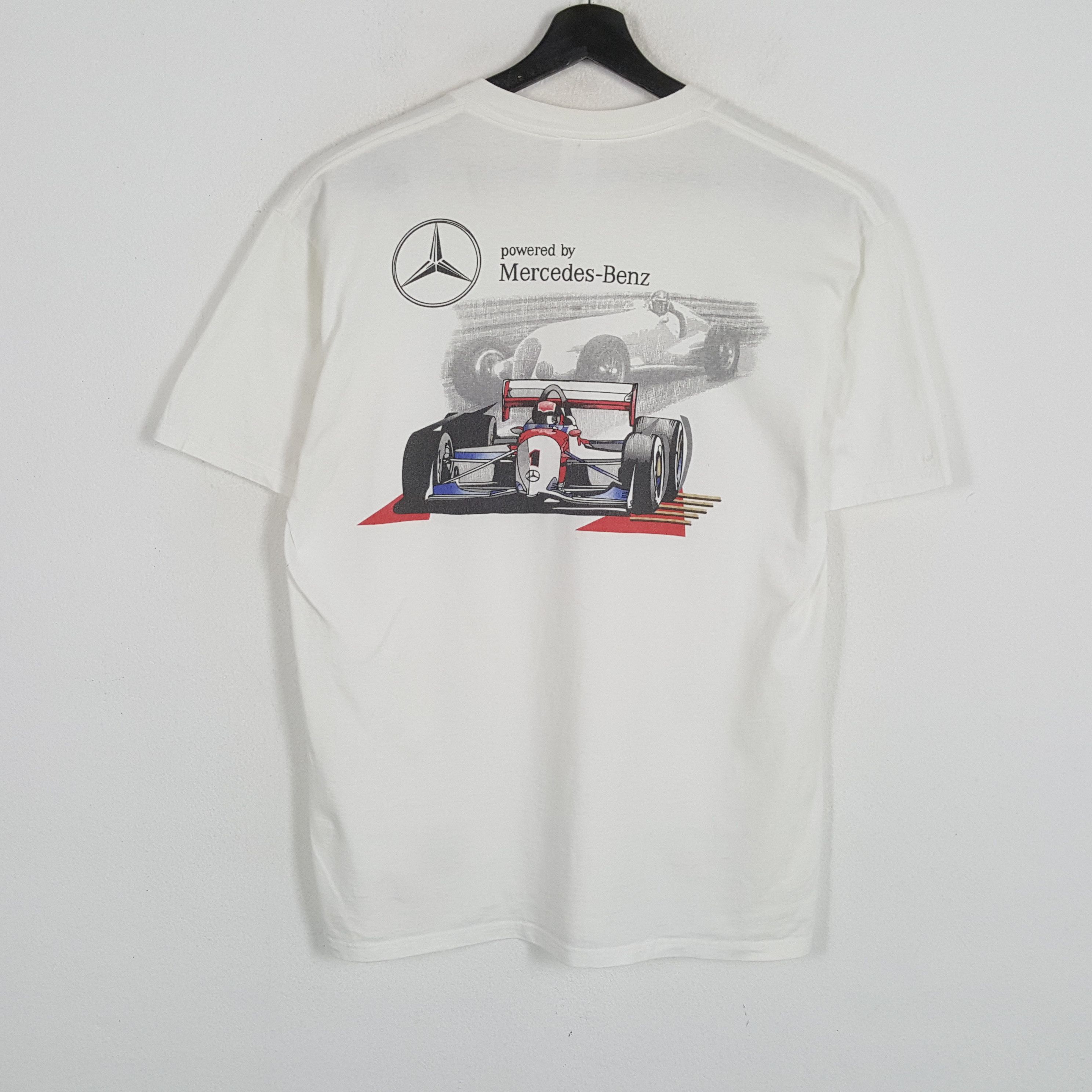 Mercedes-Benz × Vintage MERCEDES BENZ F1 Formula One Racing Vintage Tshirt Size US L / EU 52-54 / 3 - 1 Thumbnail