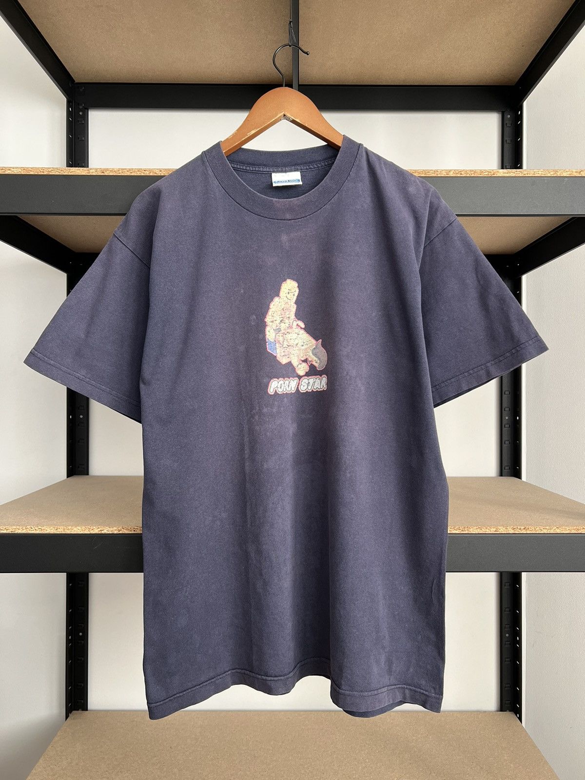 Vintage 90s Porn Star Lego Sex Parody Faded T-shirt