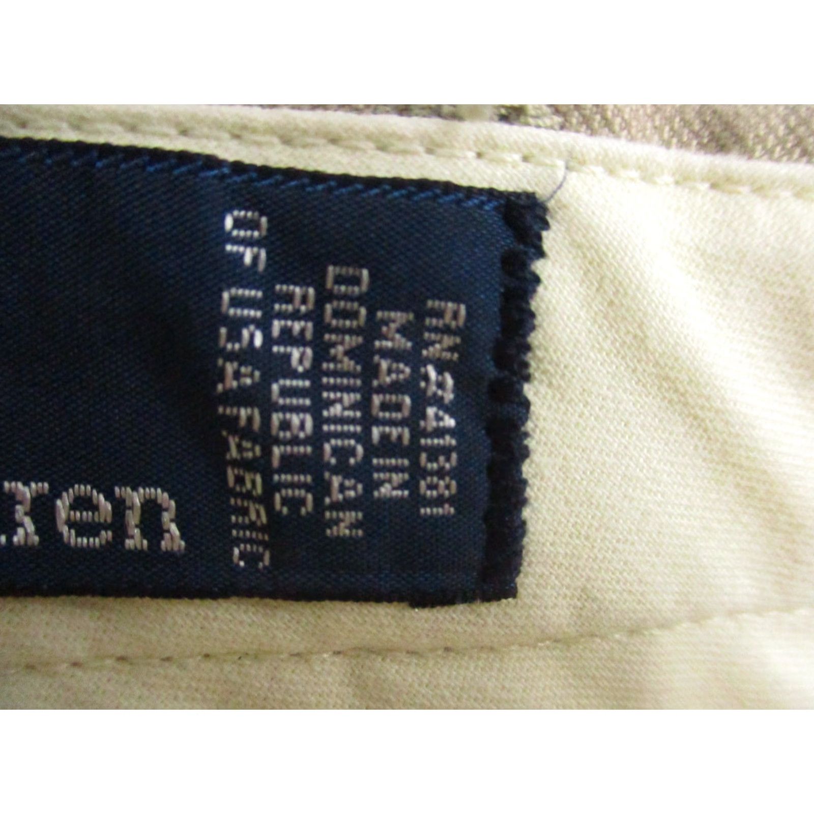 Polo Ralph Lauren Polo Ralph Lauren Pants 36x32 Khaki Pleated Cuffed Polyester Regular Men Beige Khakis Straight 36 Regular Mens Size US M / EU 48-50 / 2 - 7 Thumbnail