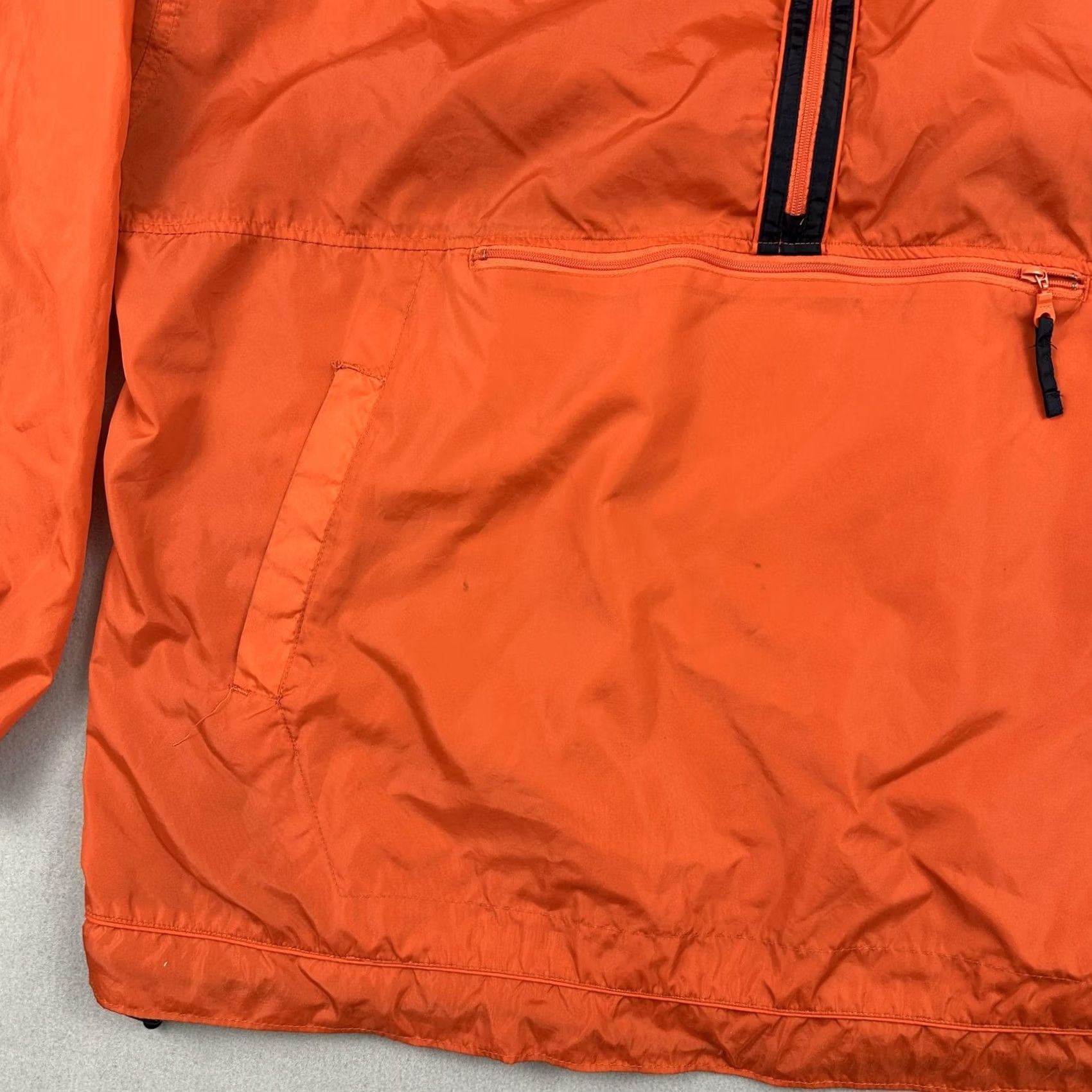 Vintage VINTAGE US Open 2006 Jacket Men XL Tennis Pullover Windbreaker Gear For Sports XL Orange Windbreaker Pockets 1/4 Zip Mens Size US XL / EU 56 / 4 - 4 Thumbnail
