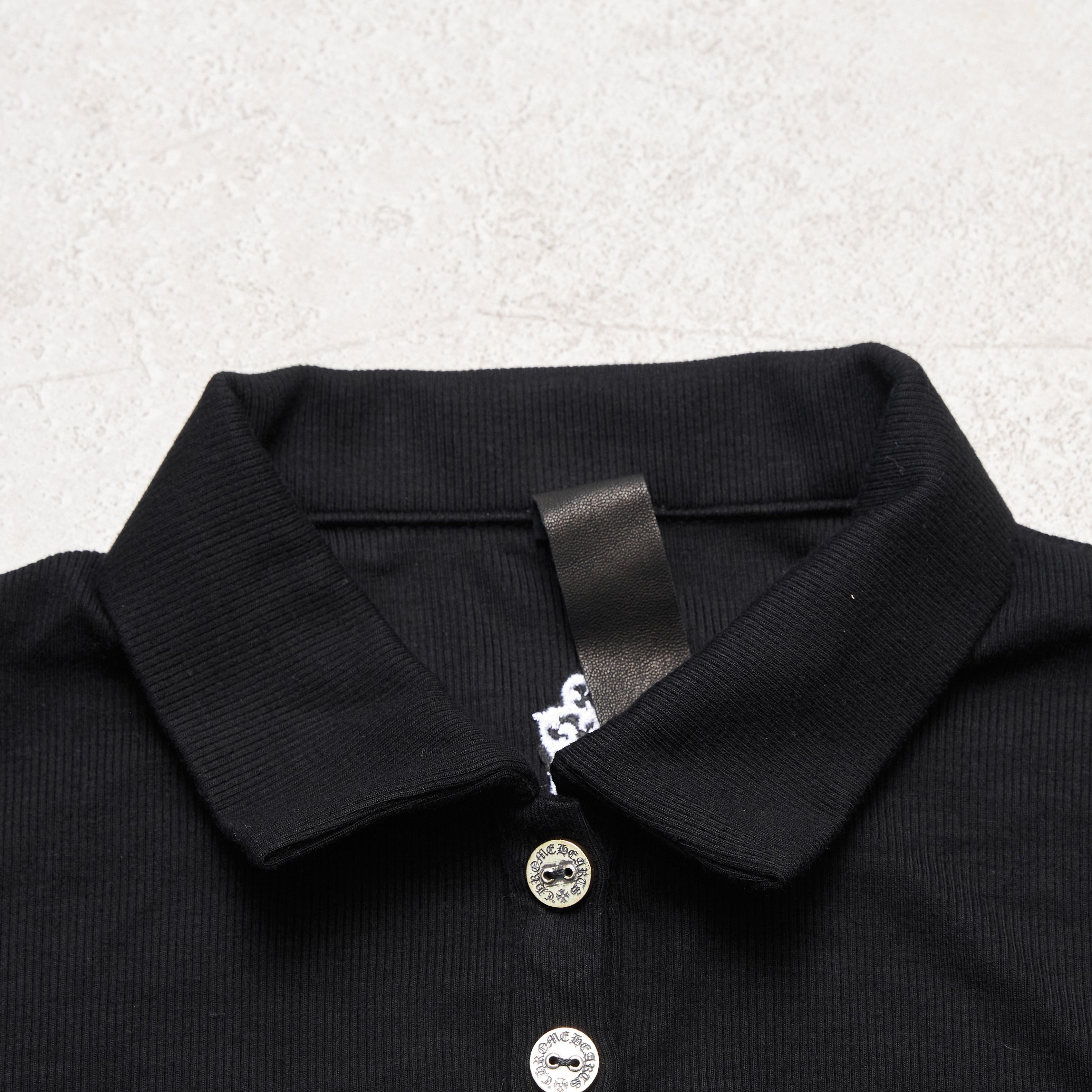 Chrome Hearts CHROME HEARTS Bad Seed Polo BLACK Size M / US 6-8 / IT 42-44 - 2 Thumbnail