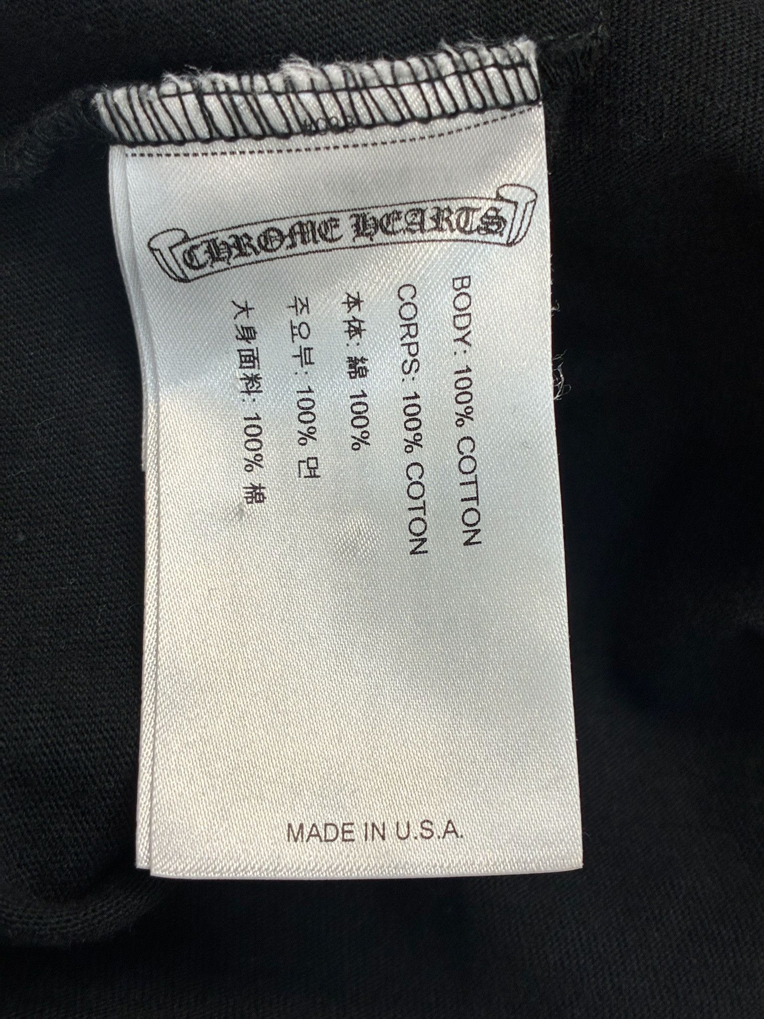 Chrome Hearts Chrome Hearts Multi Color Horseshoe Long Sleeve T-Shirt Size US XL / EU 56 / 4 - 7 Thumbnail