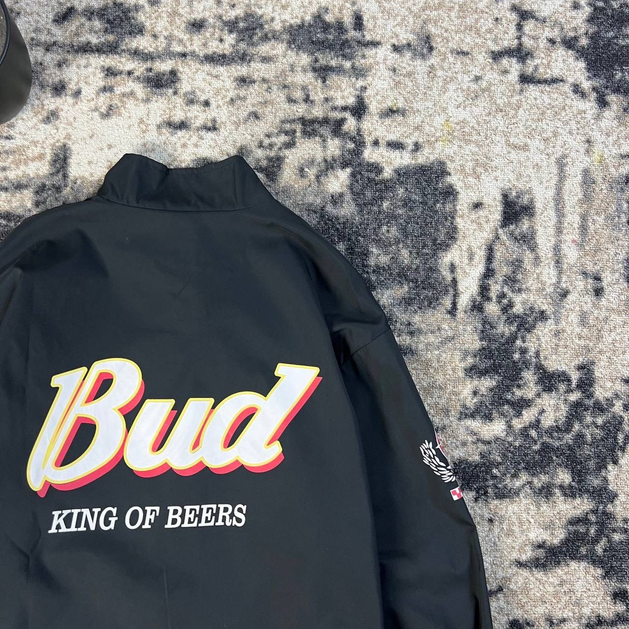 Budweiser Budweiser Beer Vintage Y2K Big Logo Button Up Jacket Size US XL / EU 56 / 4 - 8 Thumbnail