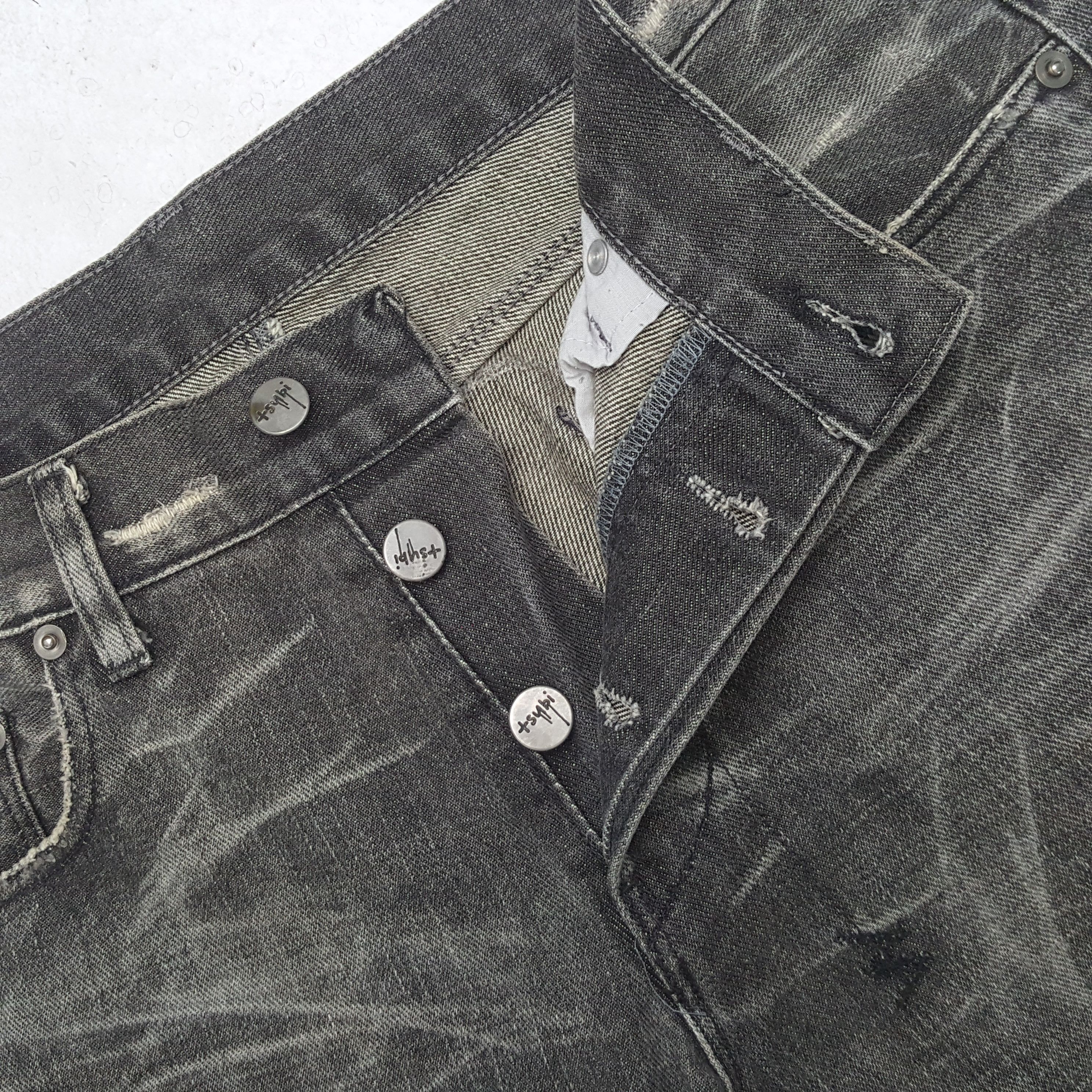 Ksubi Vintage Ksubi Fashion Designer Style Distressed Jeans RR12 Size US 33 - 14 Thumbnail