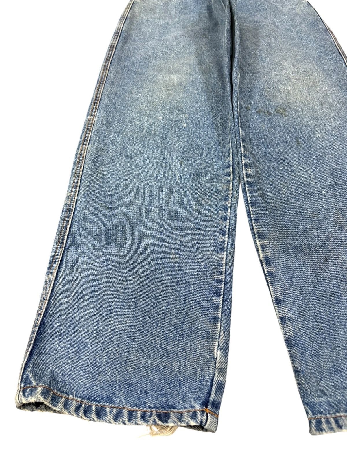Guess Vintage Guess Distressed Loose Baggy Jeans Size US 31 - 6 Thumbnail
