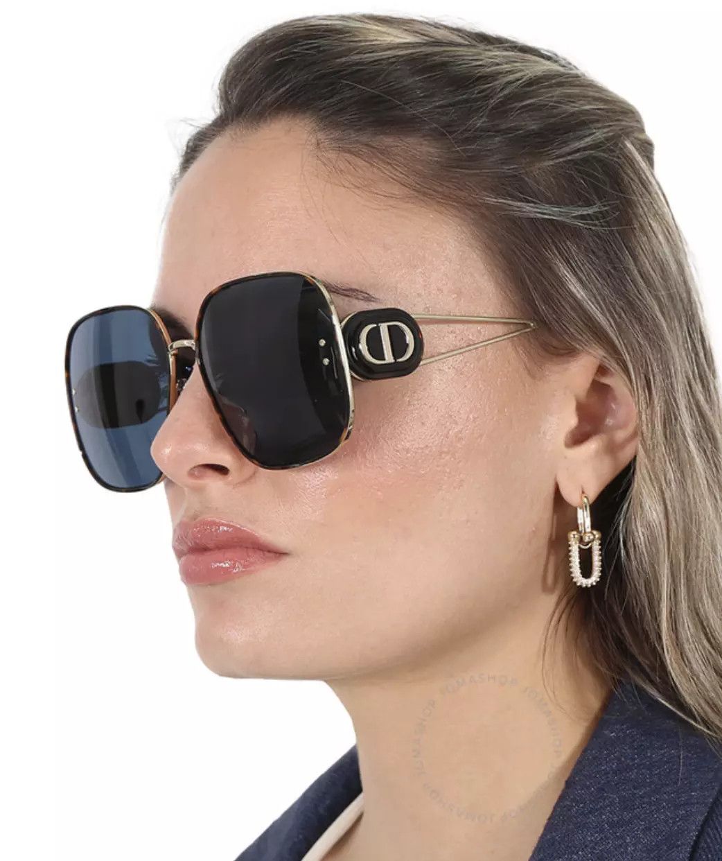 image of NWT Dior Diorbobby - S1U-B5B0 Sunglasses in Blue, Women's