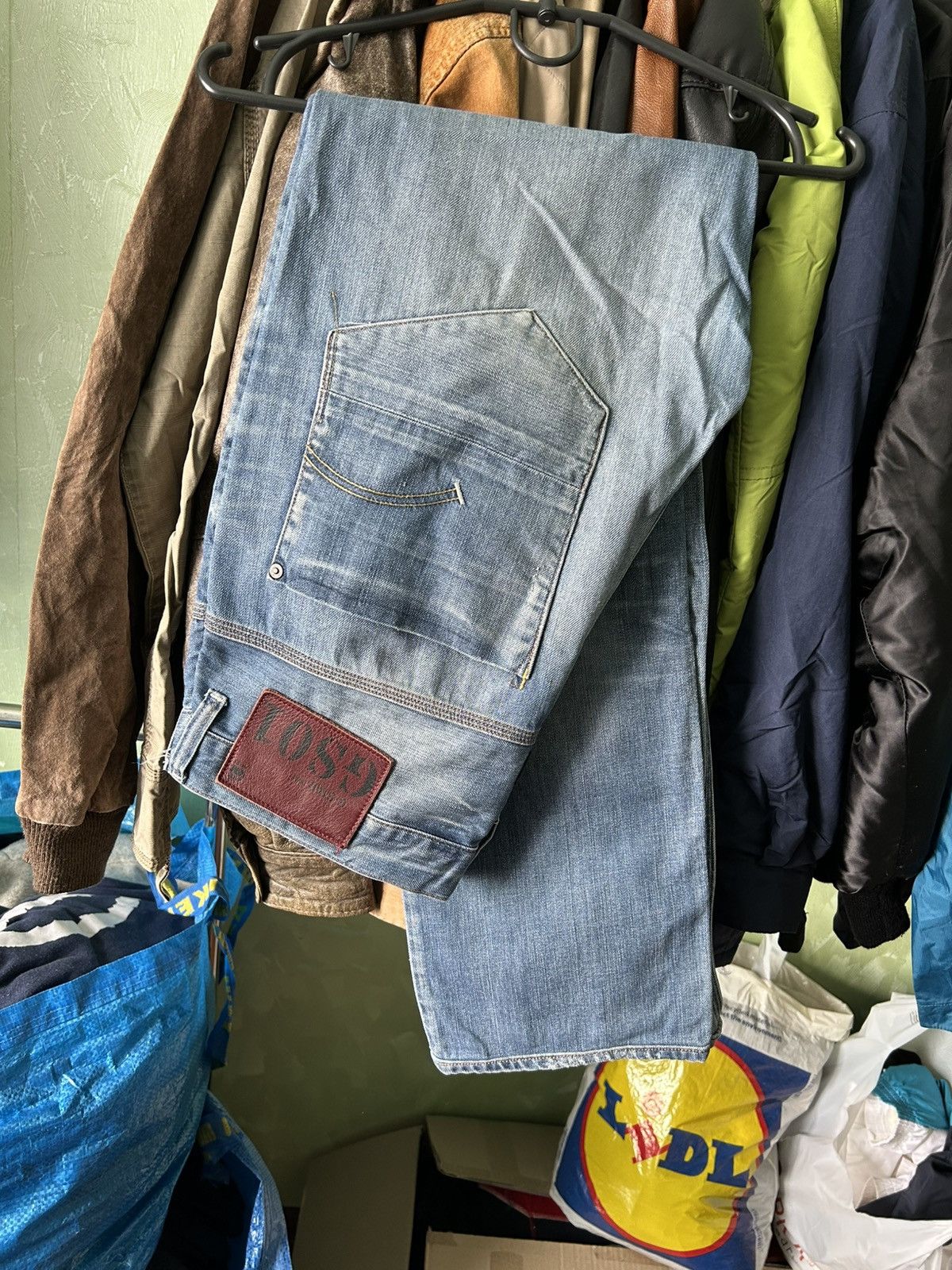 G-Star Vintage G-Star Raw 3301 Denim Men’s Jeans Faded Wash Size M Size US 33 - 14 Thumbnail