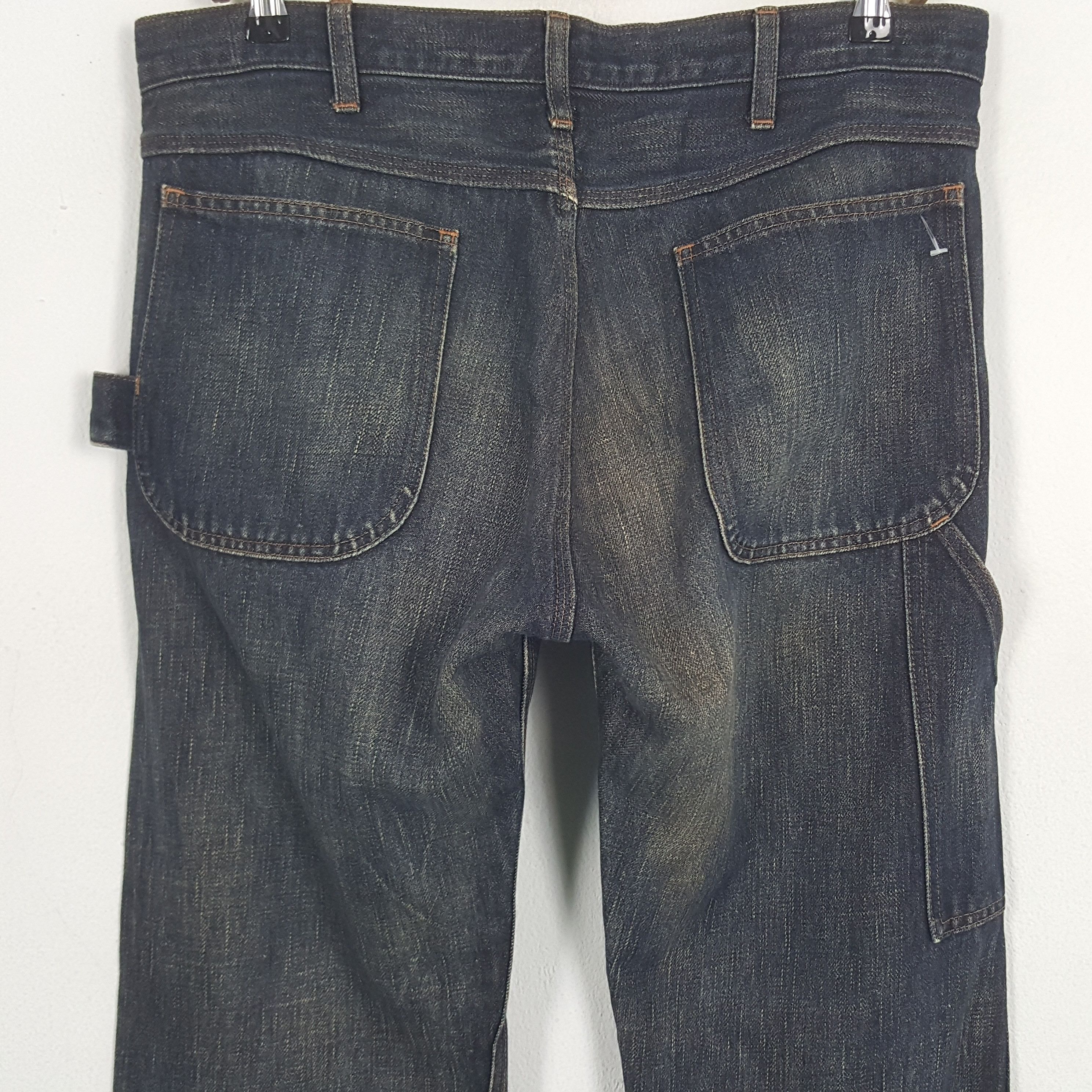 Comme des Garcons Homme × Japanese Brand × Vintage Vintage Comme des Garcons Homme Carpenter Denim Jeans Size US 34 / EU 50 - 5 Thumbnail